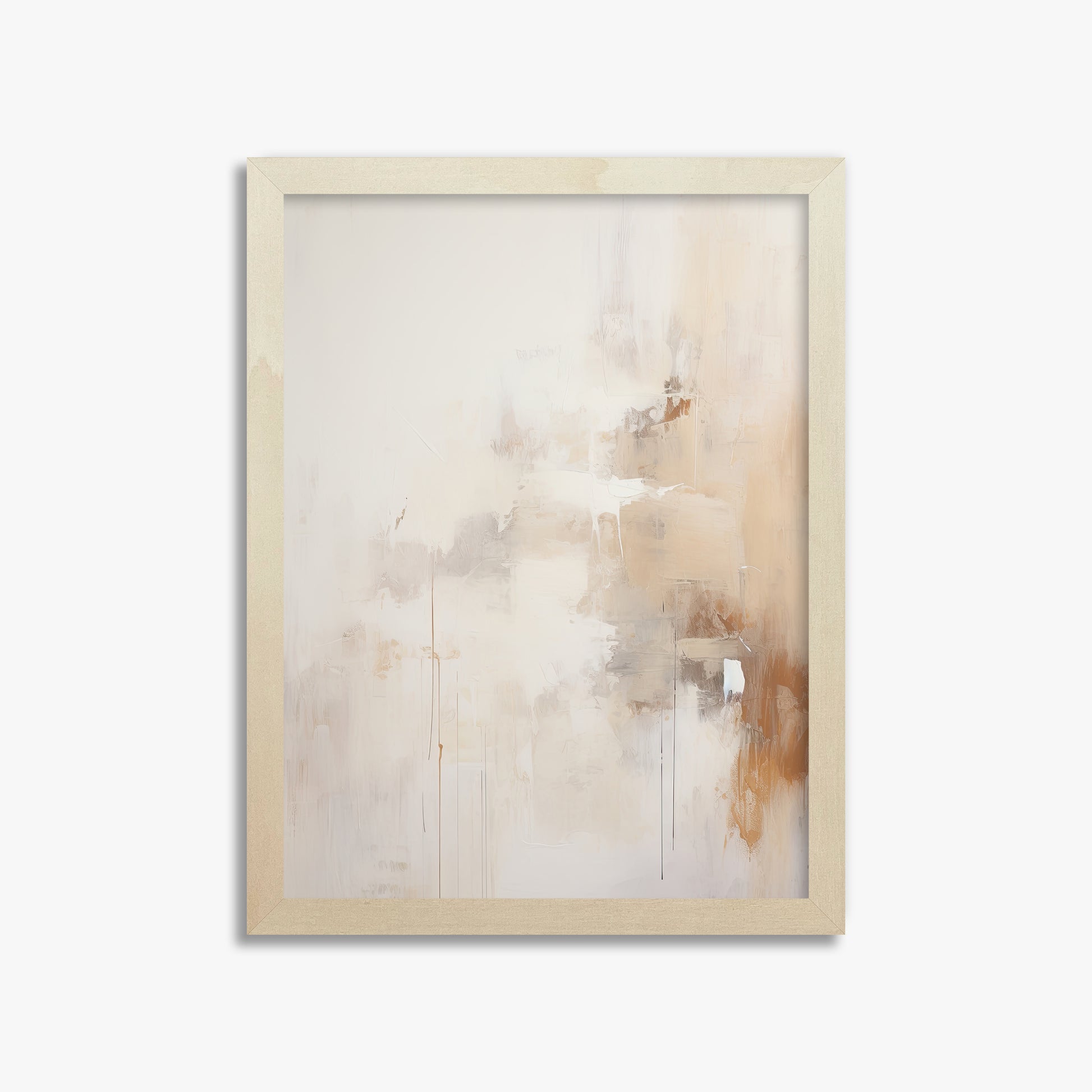 Sandstorm Reverie, 30x40cm Framed Art Reproduction With Lime Wood Frame