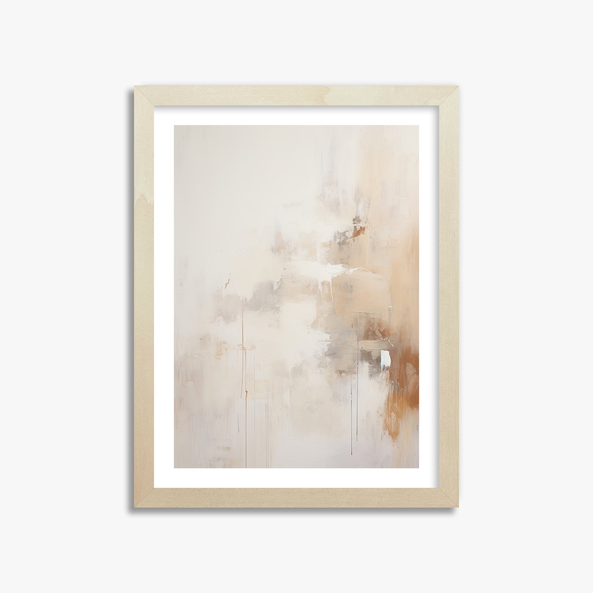 Sandstorm Reverie, 30x40cm Framed Art Reproduction With Lime Wood Frame