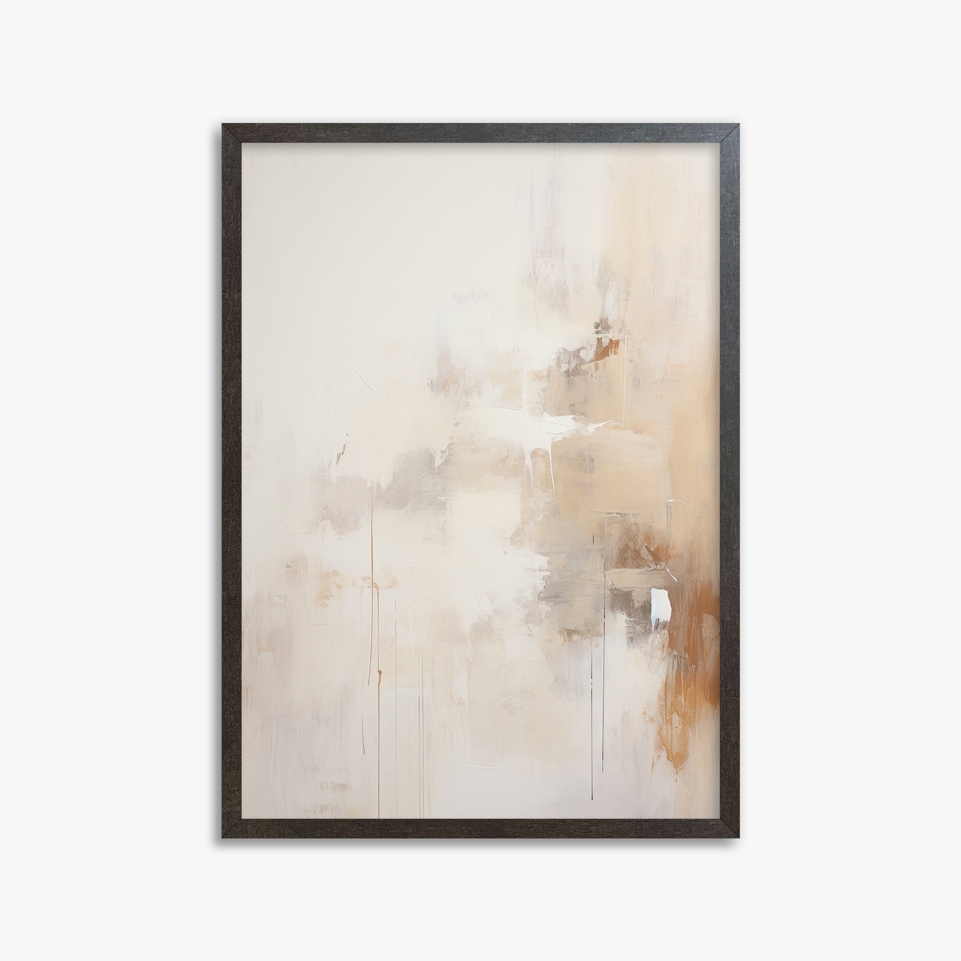 Sandstorm Reverie, 50x70cm Framed Art Reproduction With Espresso Frame