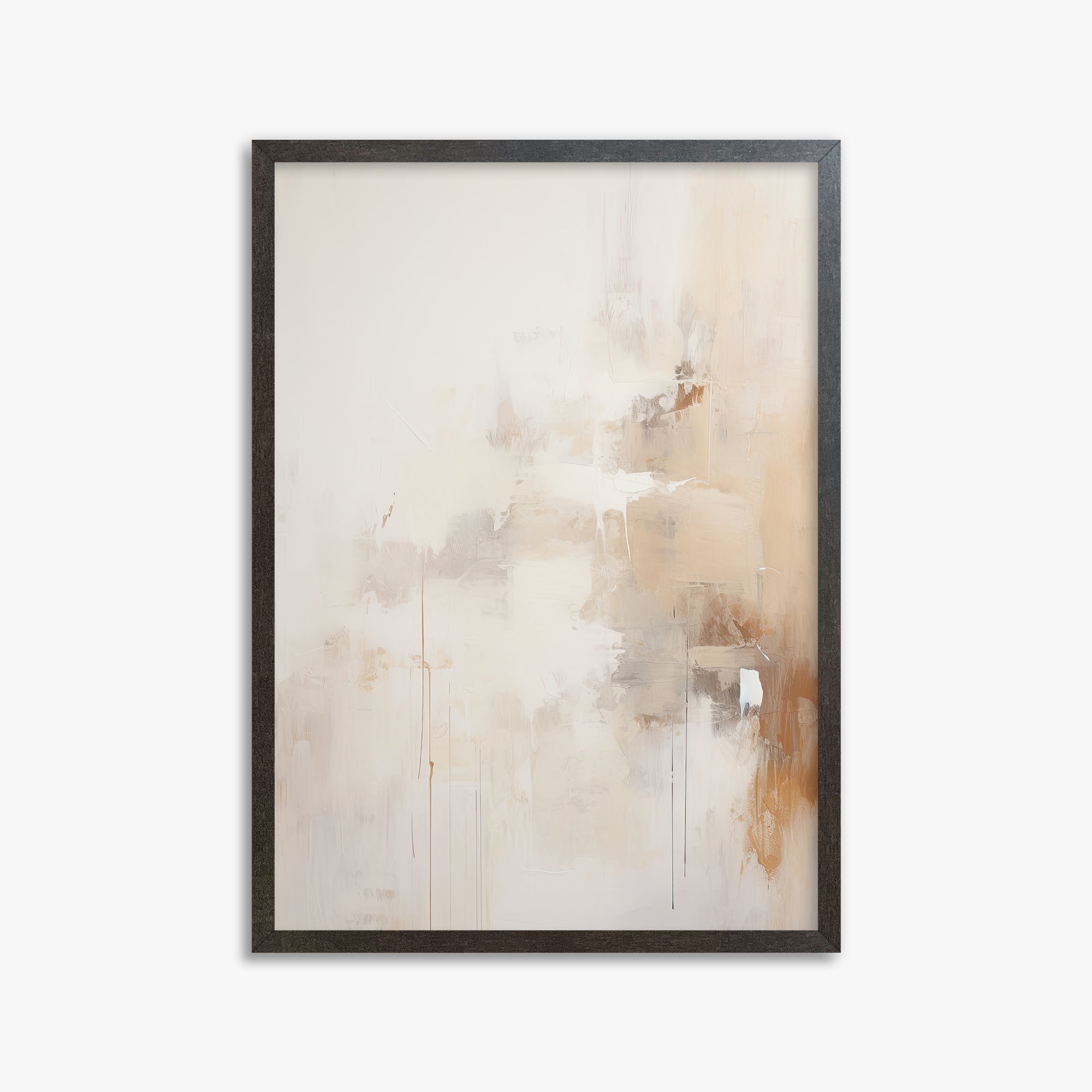Sandstorm Reverie, 50x70cm Framed Art Reproduction With Espresso Frame