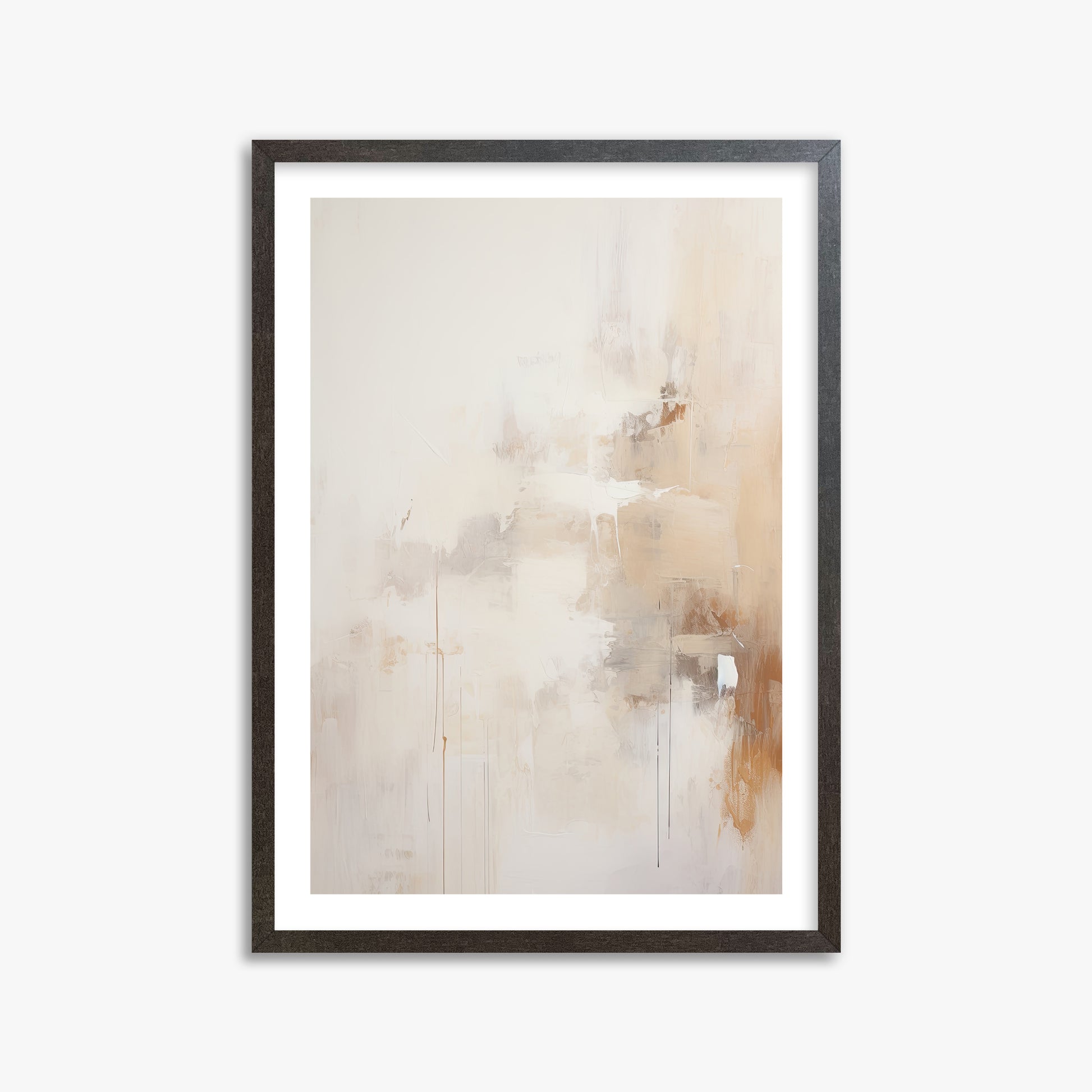 Sandstorm Reverie, 50x70cm Framed Art Reproduction With Espresso Frame