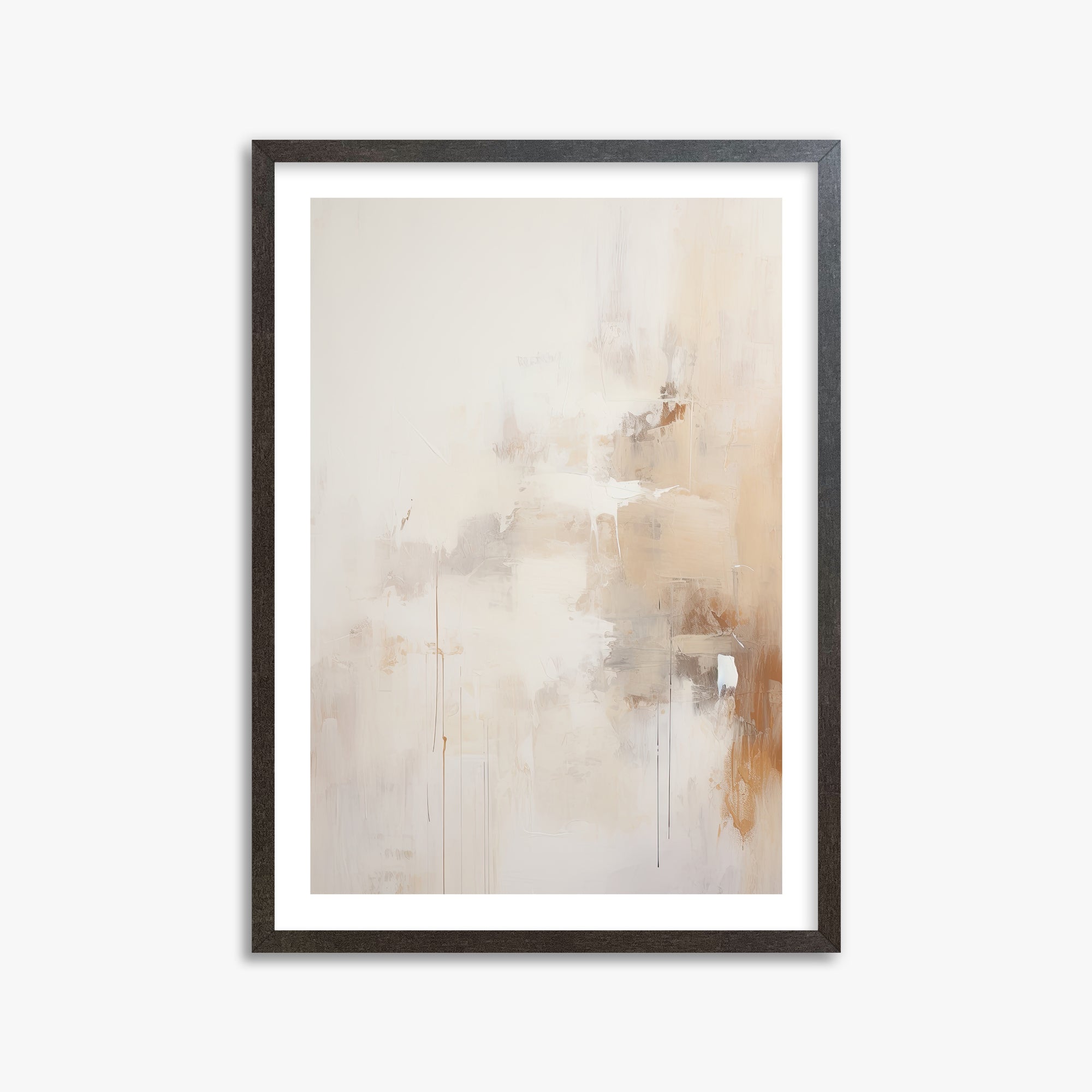 Sandstorm Reverie, 50x70cm Framed Art Reproduction With Espresso Frame
