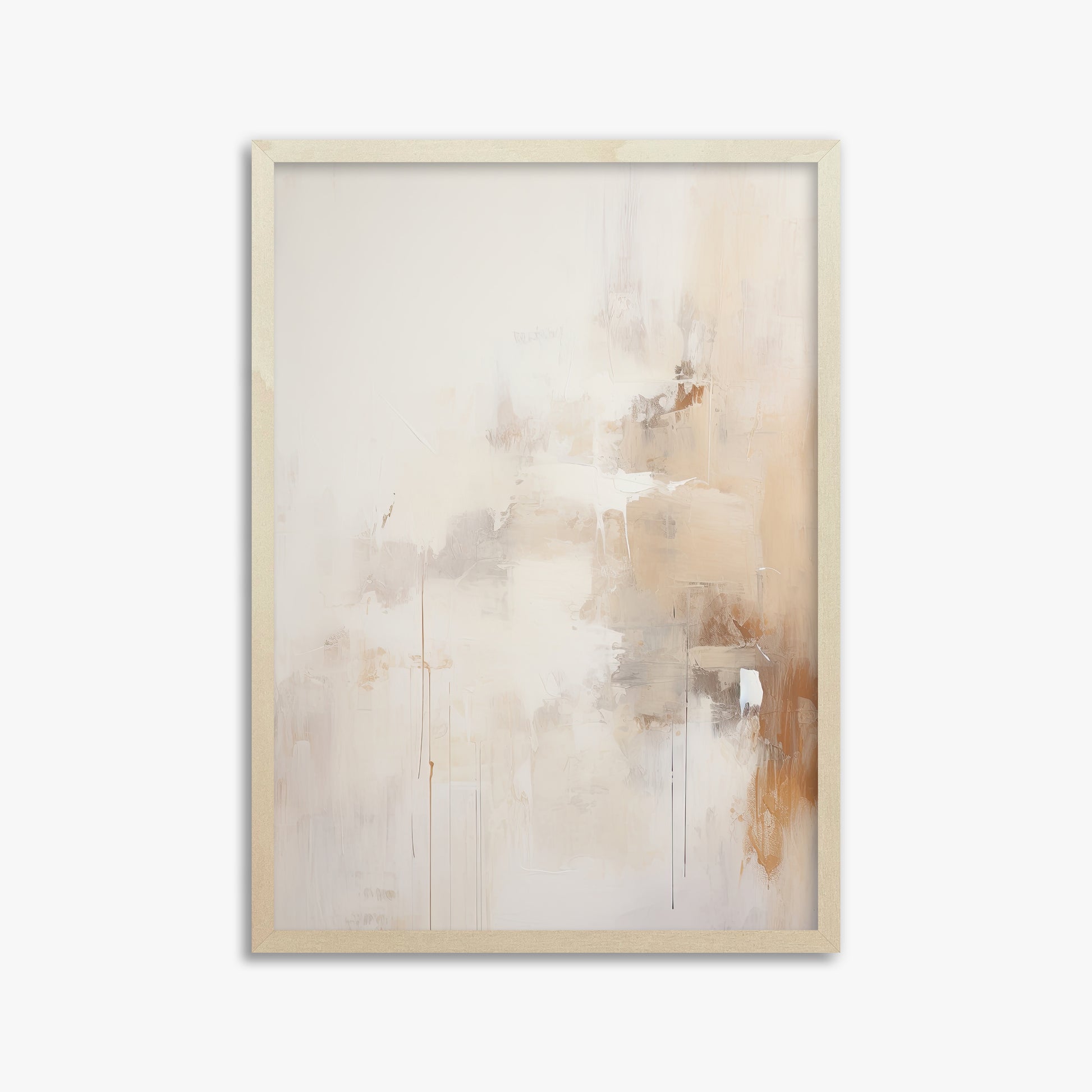 Sandstorm Reverie, 50x70cm Framed Art Reproduction With Lime Wood Frame