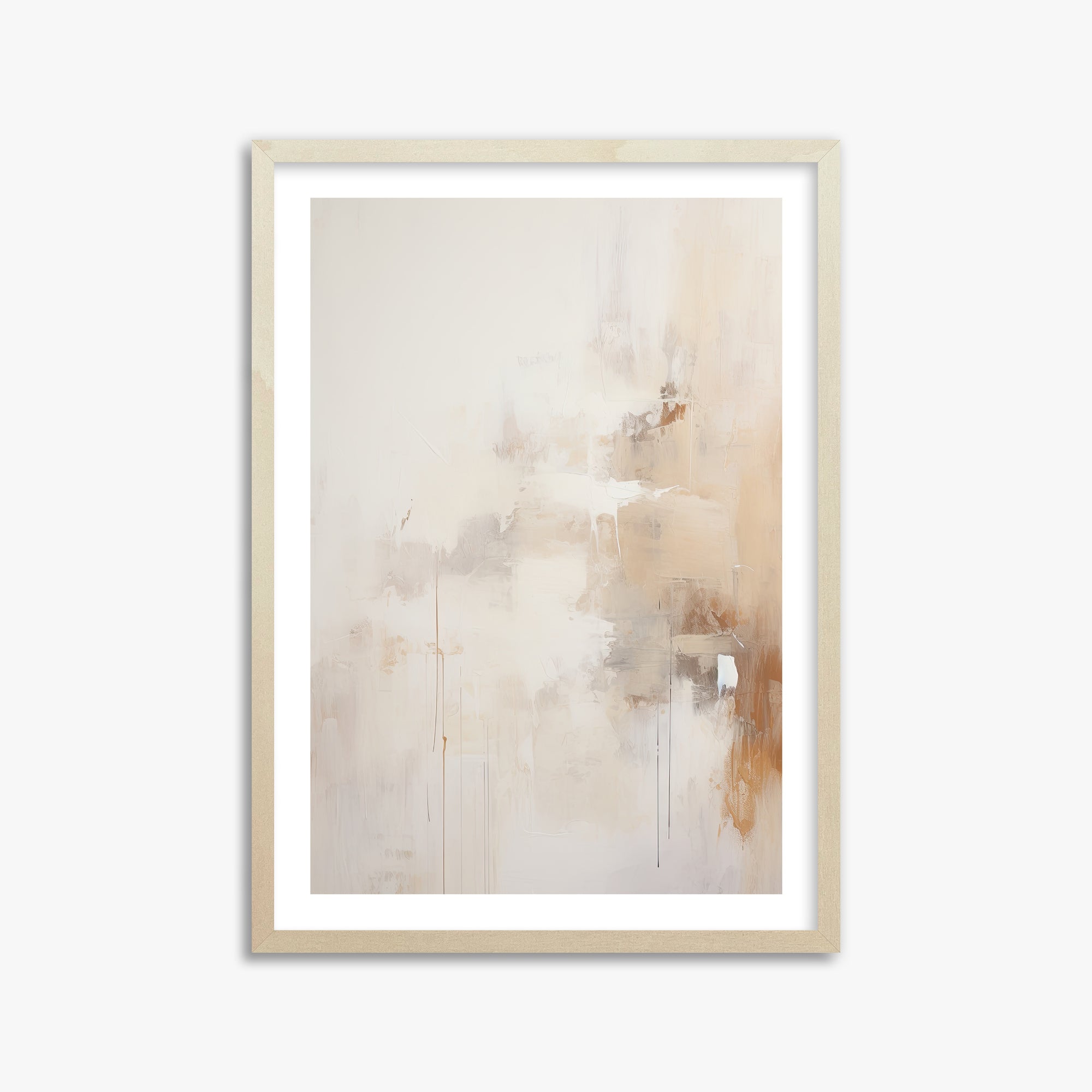 Sandstorm Reverie, 50x70cm Framed Art Reproduction With Lime Wood Frame