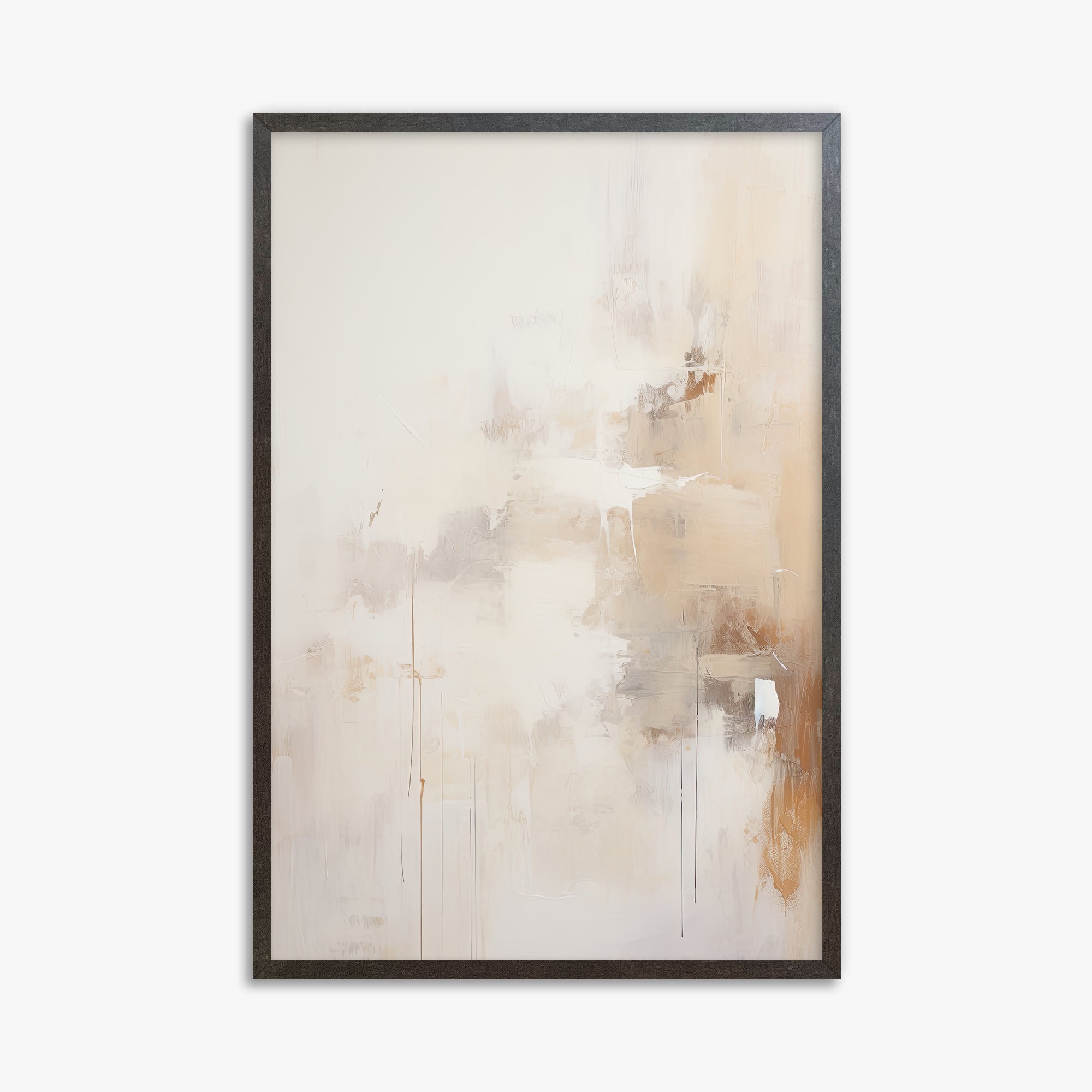 Sandstorm Reverie, 61x91cm Framed Art Reproduction With Espresso Frame
