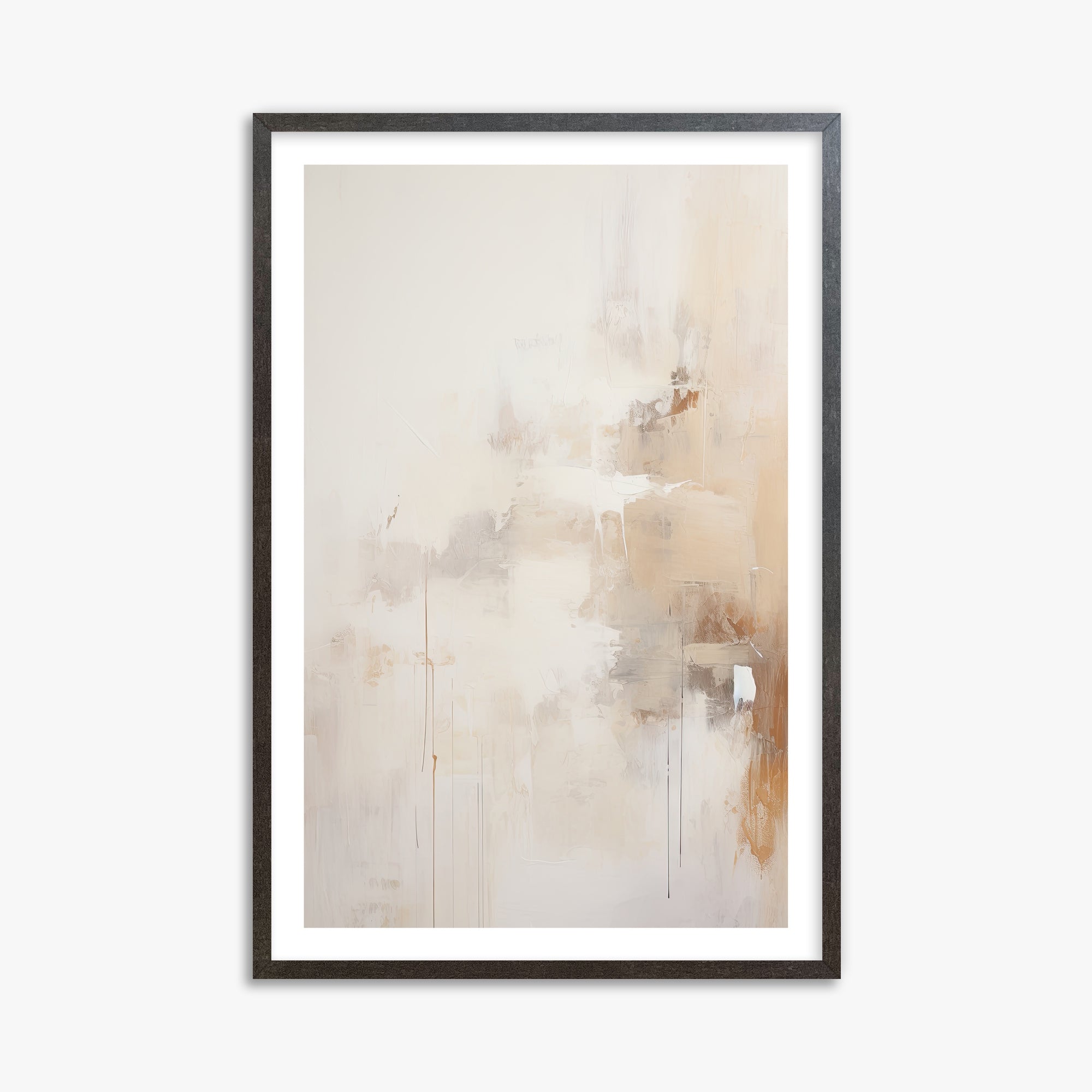 Sandstorm Reverie, 61x91cm Framed Art Reproduction With Espresso Frame