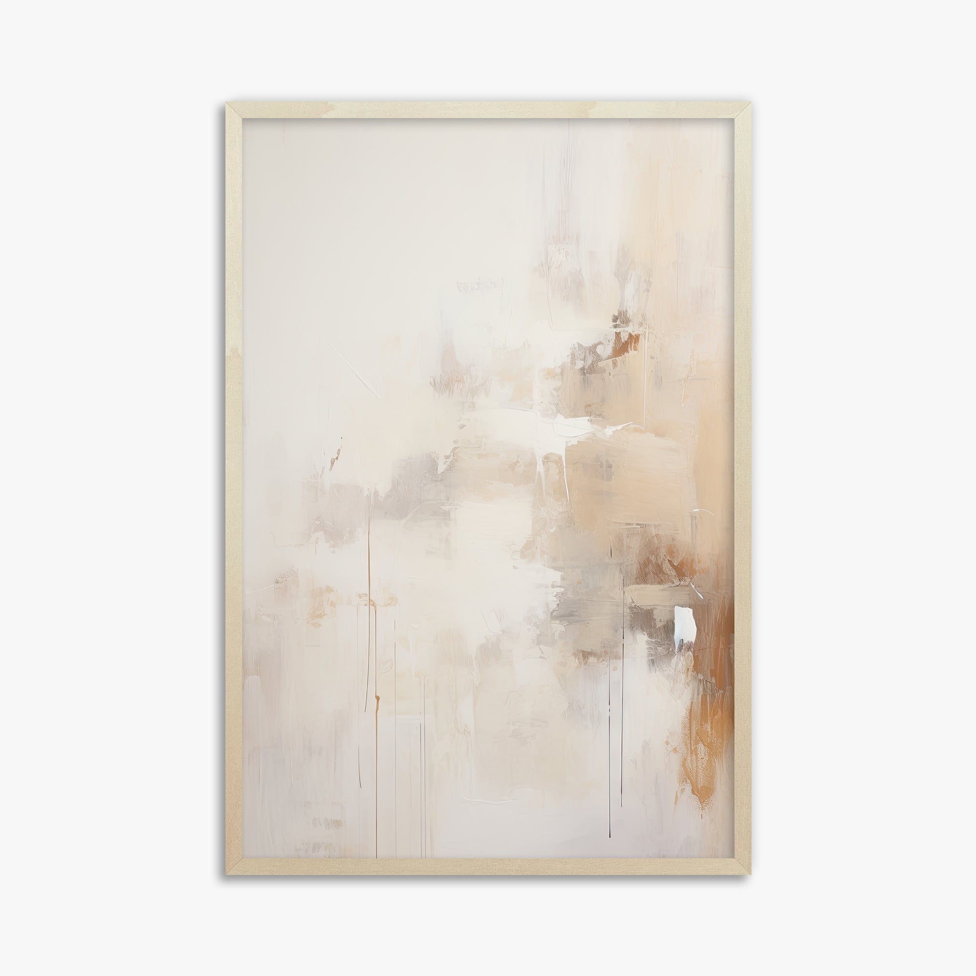 Sandstorm Reverie, 61x91cm Framed Art Reproduction With Lime Wood Frame