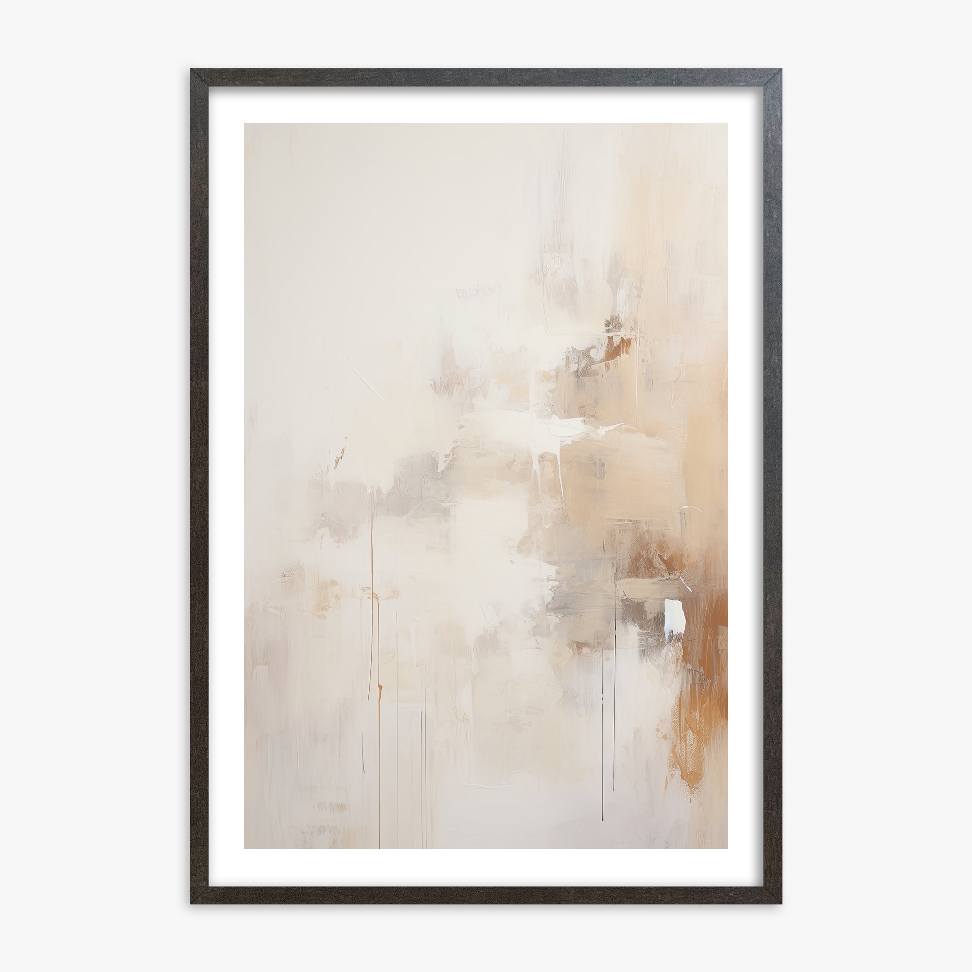 Sandstorm Reverie, 70x100cm Framed Art Reproduction With Espresso Frame