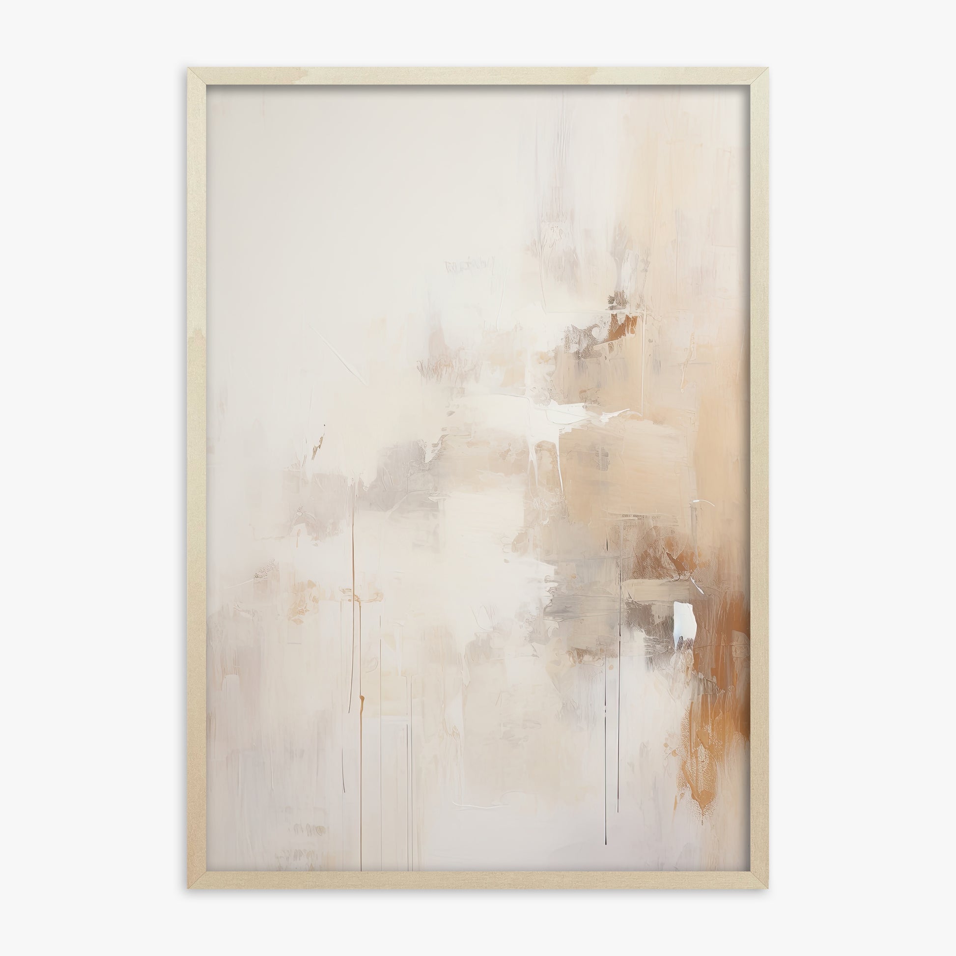 Sandstorm Reverie, 70x100cm Framed Art Reproduction With Lime Wood Frame