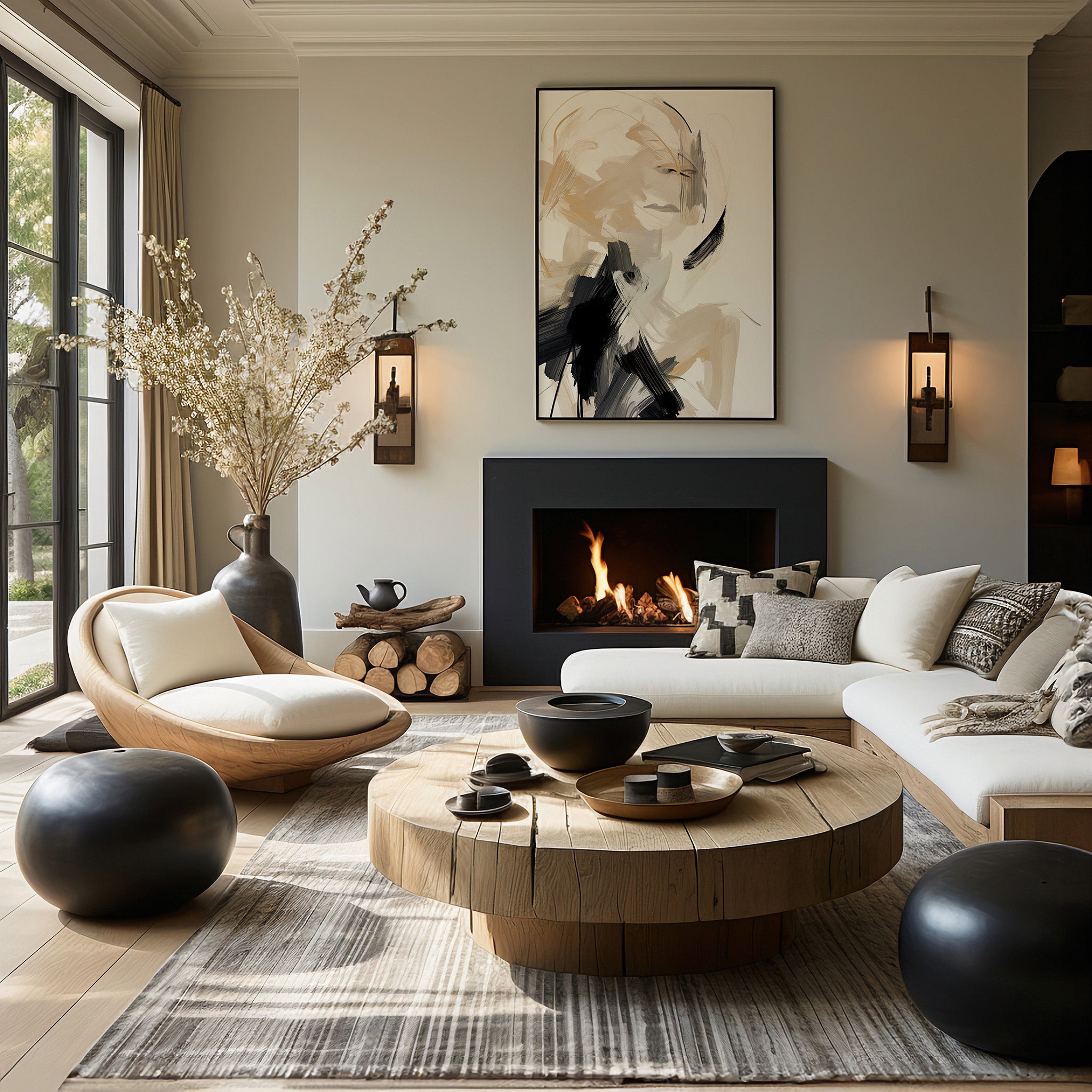 Design Concept No. 39 for Whispered Elegance Modern Poster Art