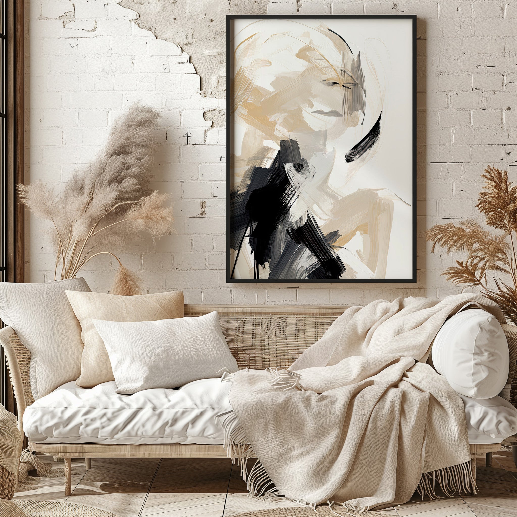 Design Concept No. 29 for Whispered Elegance Modern Poster Art