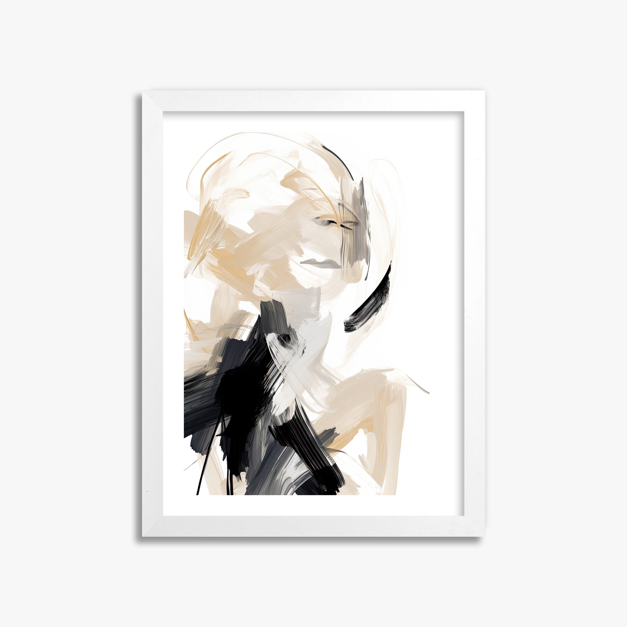 Whispered Elegance, 30x40cm Whitek Framed Art Reproduction