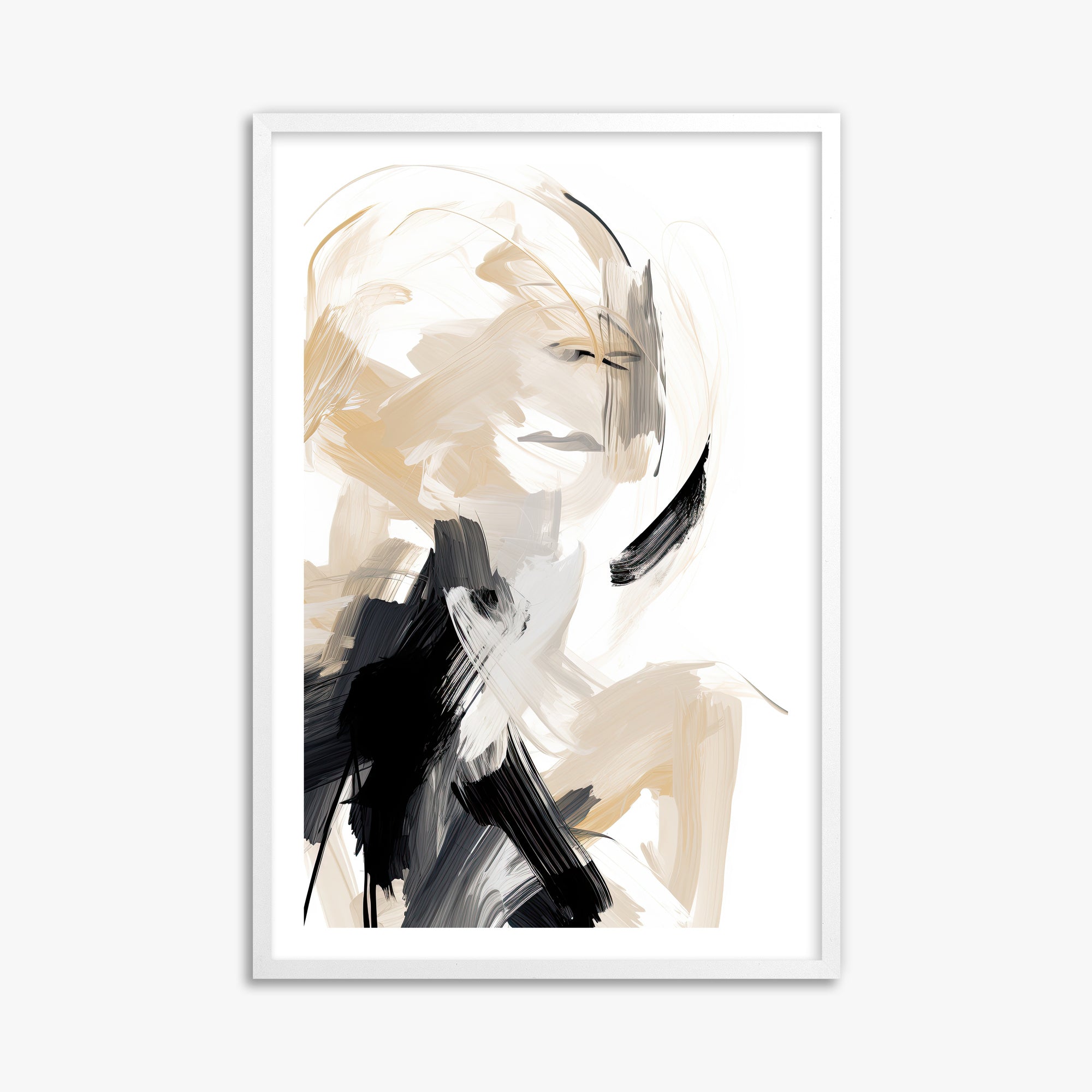 Whispered Elegance, 61x91cm Whitek Framed Art Reproduction