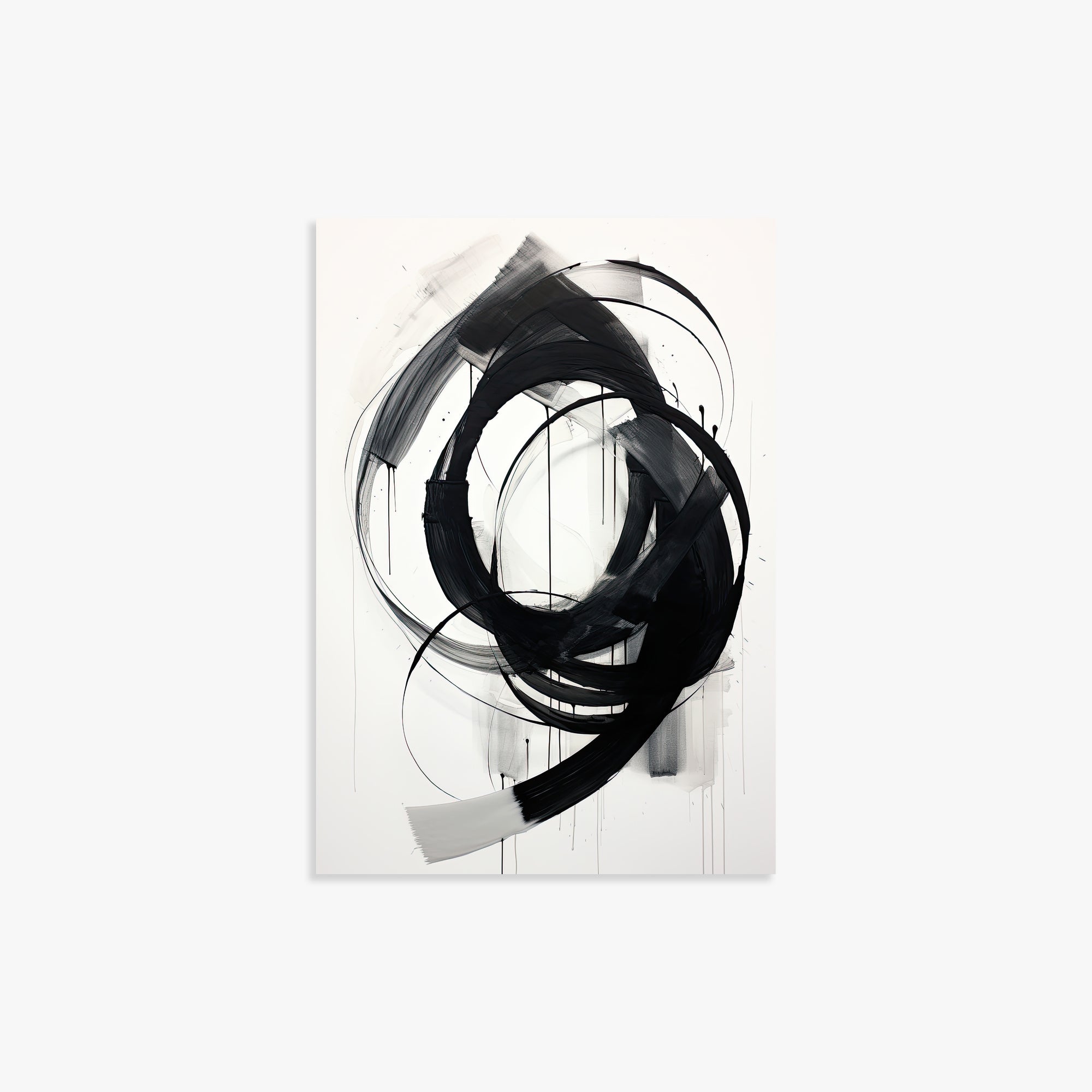 Ink Maelstrom, 21x30cm Poster Unframed
