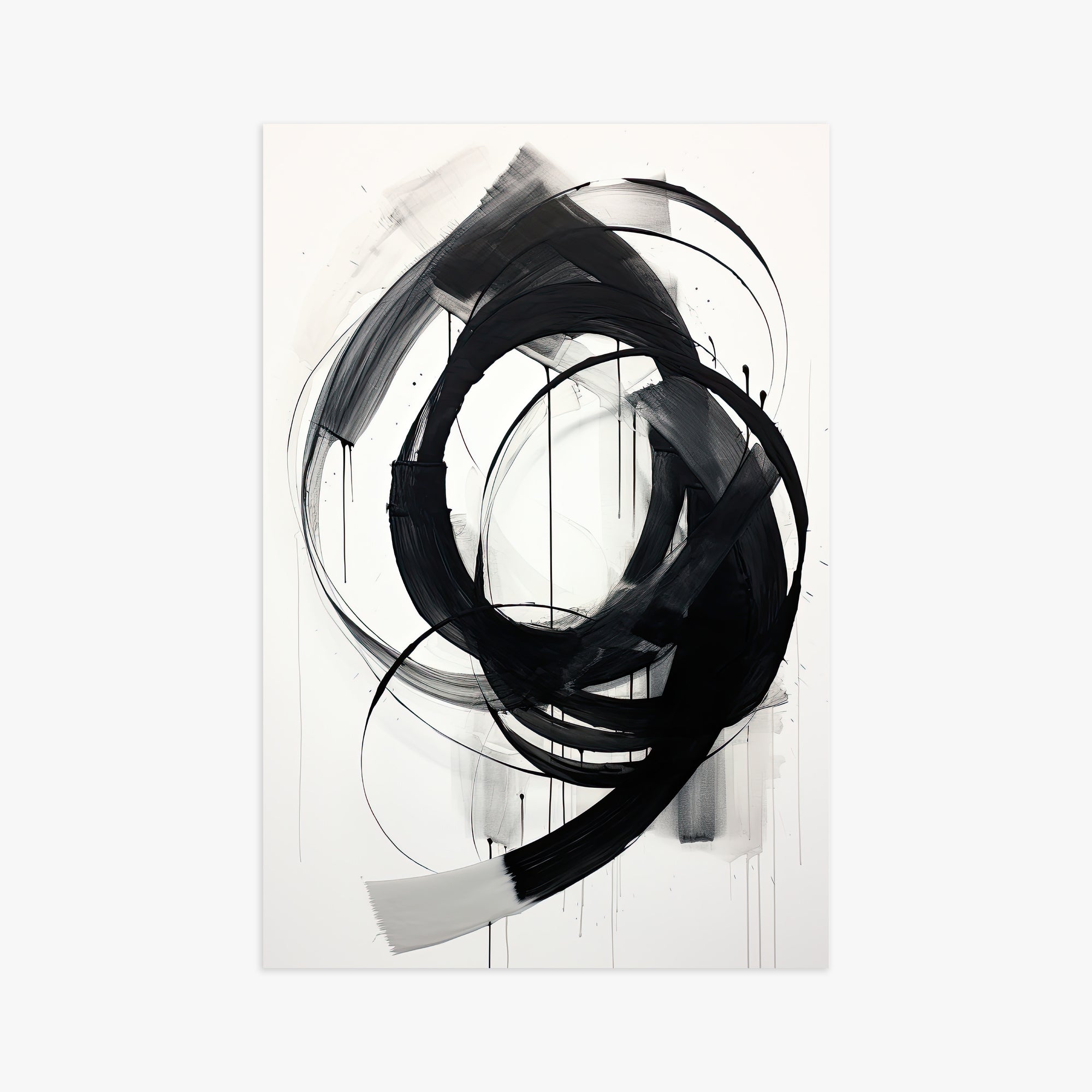 Ink Maelstrom, 61x91cm Poster Unframed