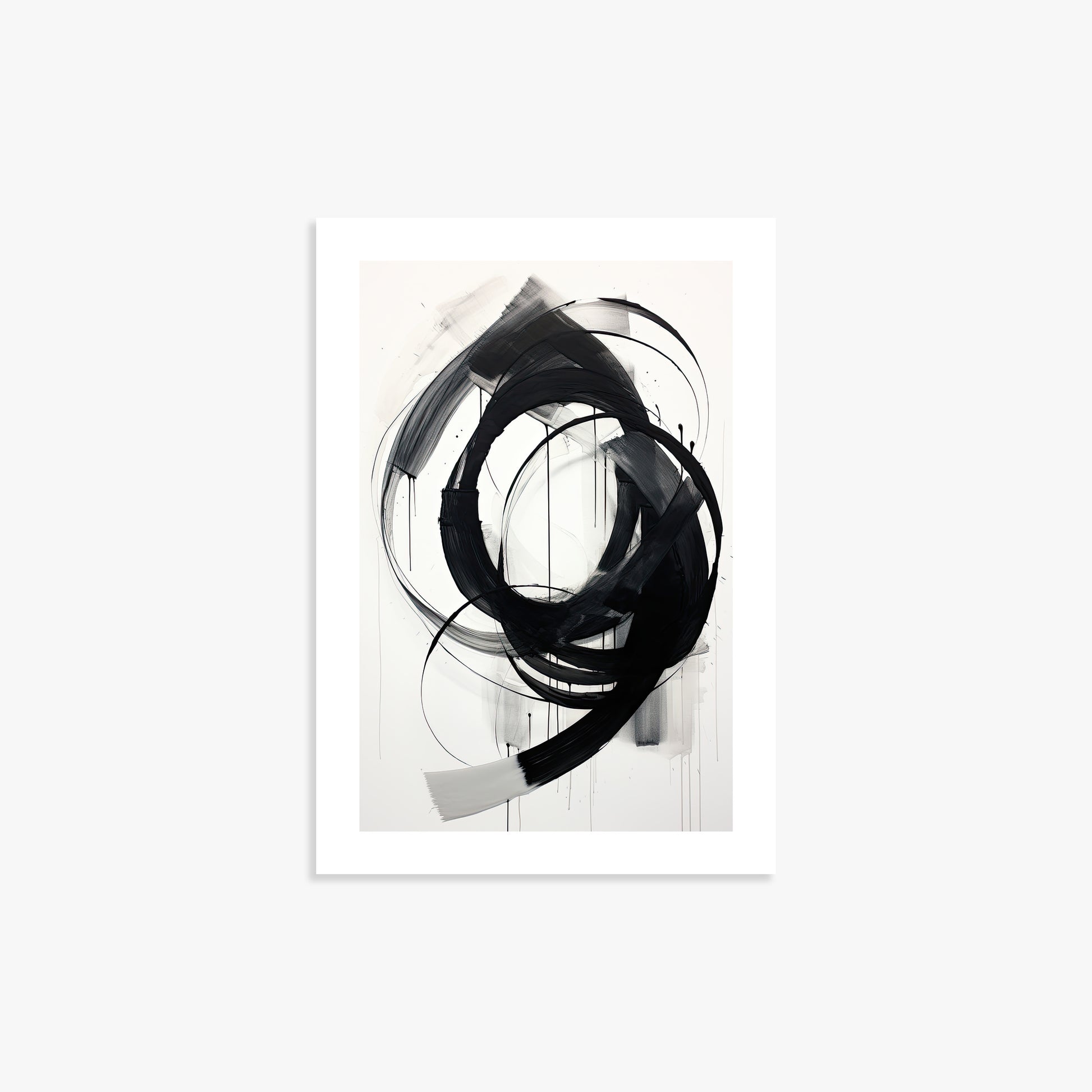 Ink Maelstrom, 21x30cm Printed Poster