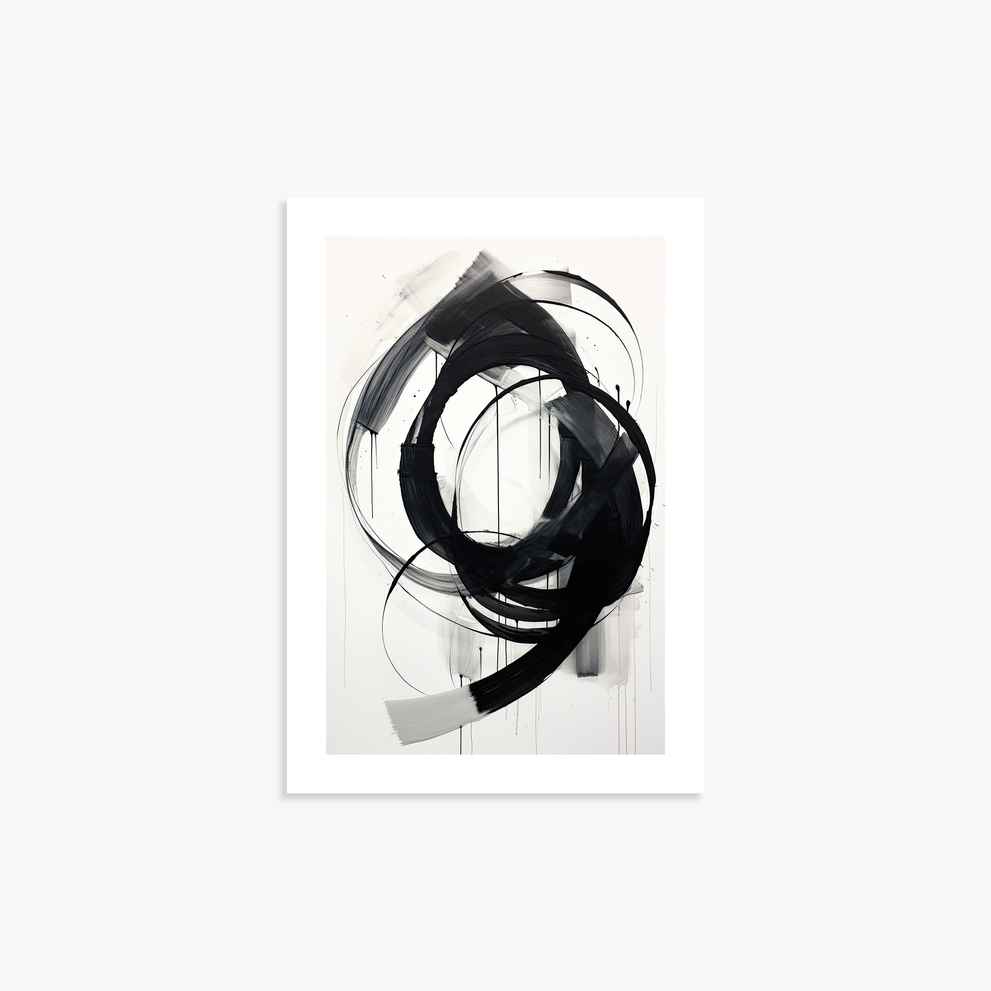 Ink Maelstrom, 21x30cm Printed Poster