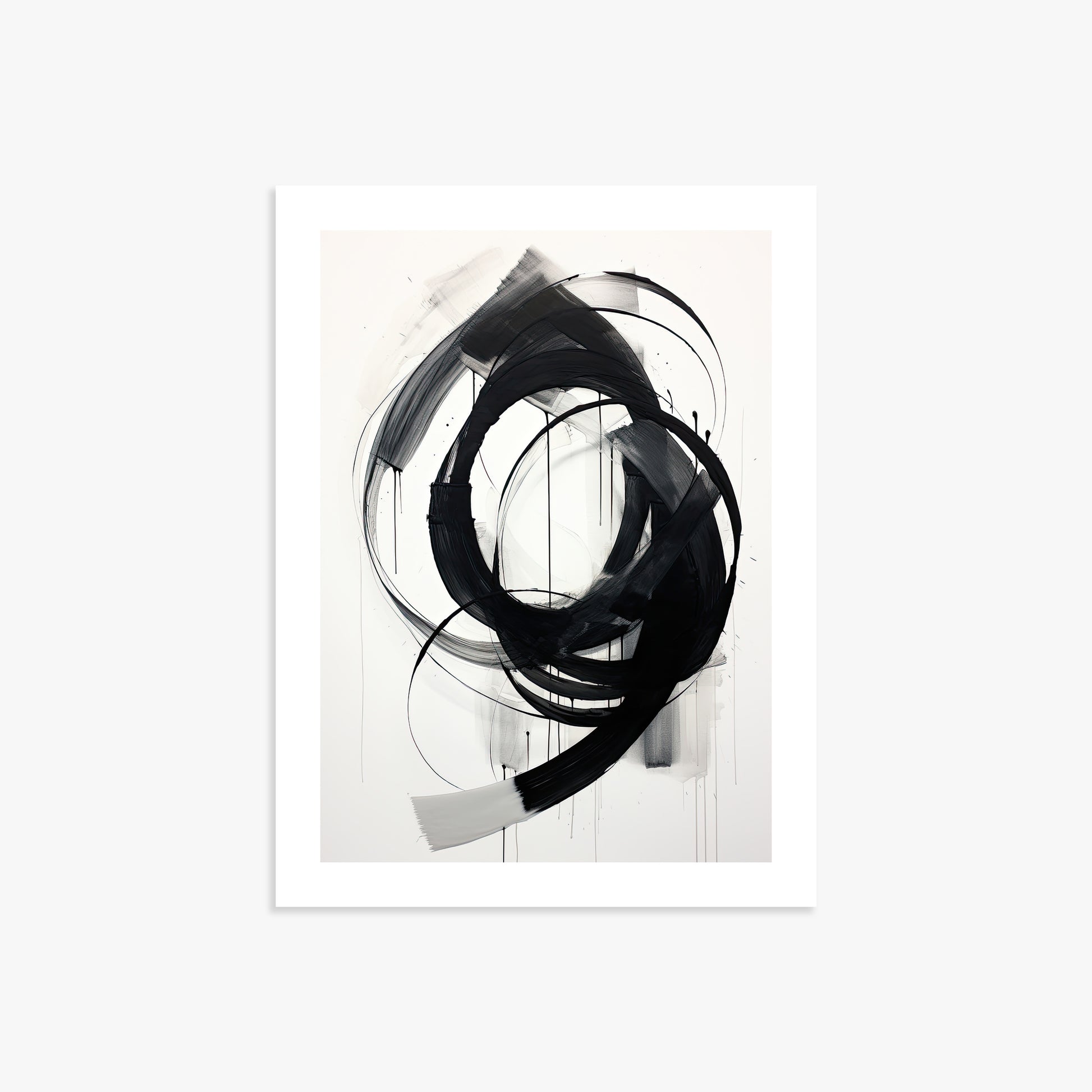 Ink Maelstrom, 30x40cm Printed Poster