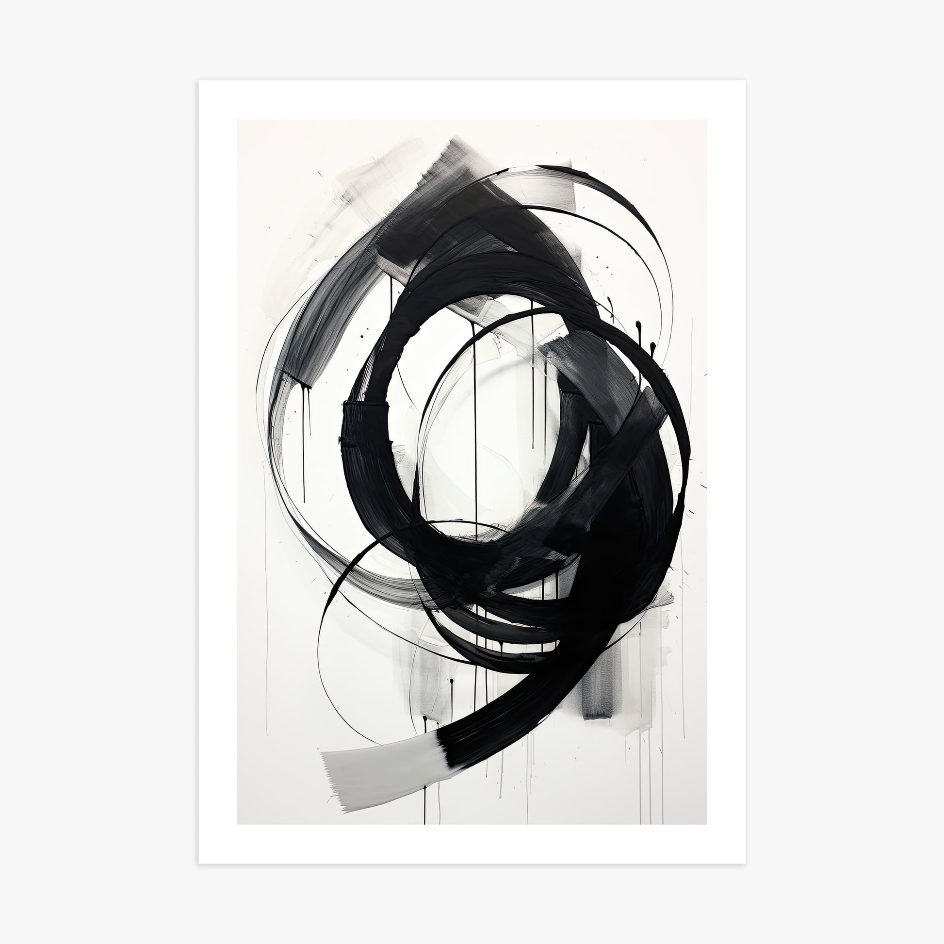 Ink Maelstrom, 70x100cm Printed Poster