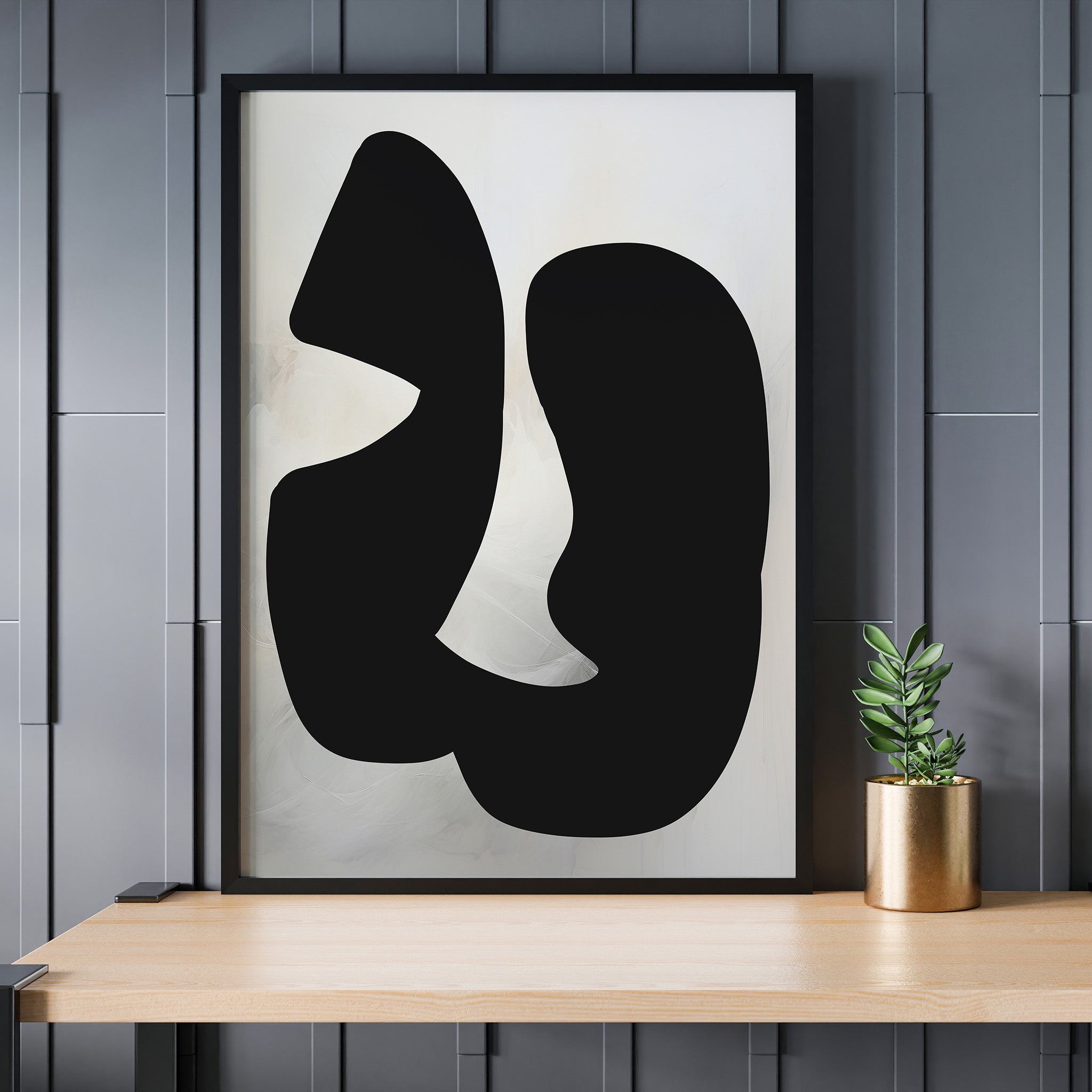 Design Concept No. 24 for Twin Shadows Modern Poster Art