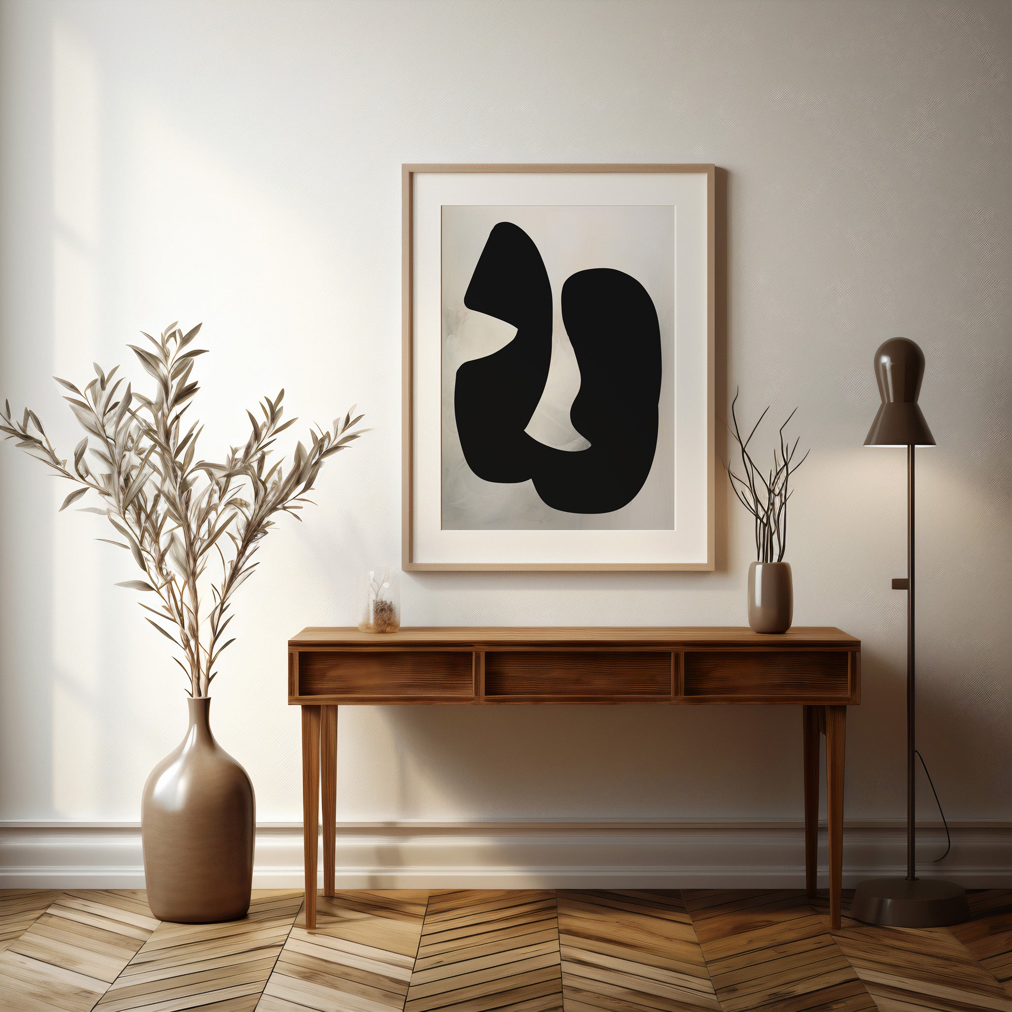 Design Concept No. 37 for Twin Shadows Modern Poster Art