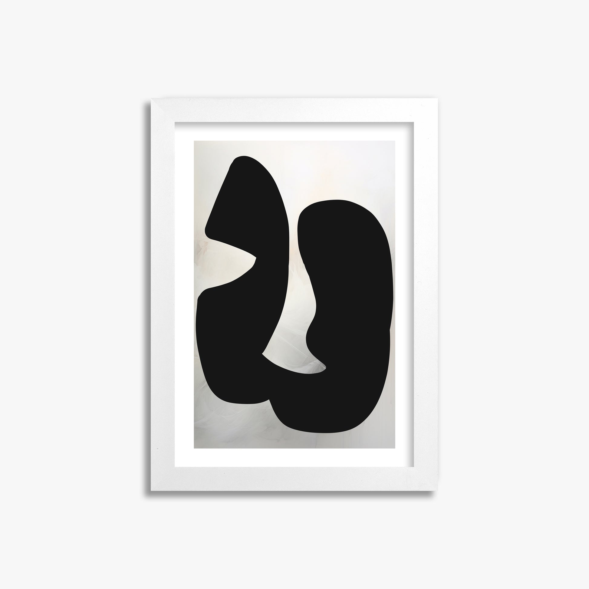 Twin Shadows, 21x30cm Whitek Framed Art Reproduction