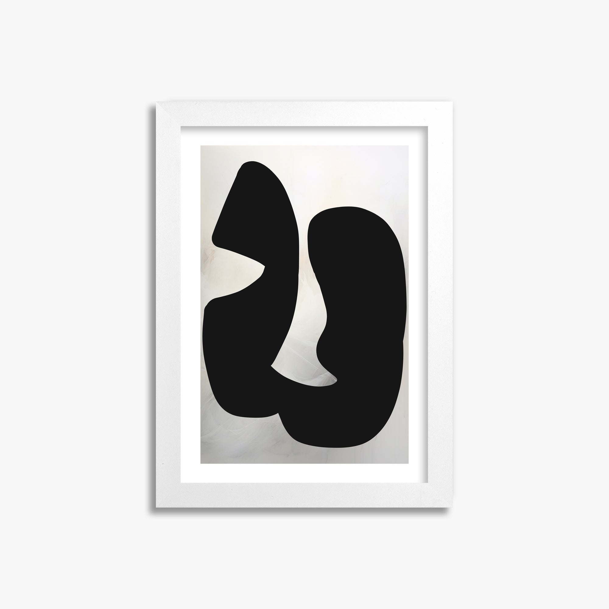Twin Shadows, 21x30cm Whitek Framed Art Reproduction