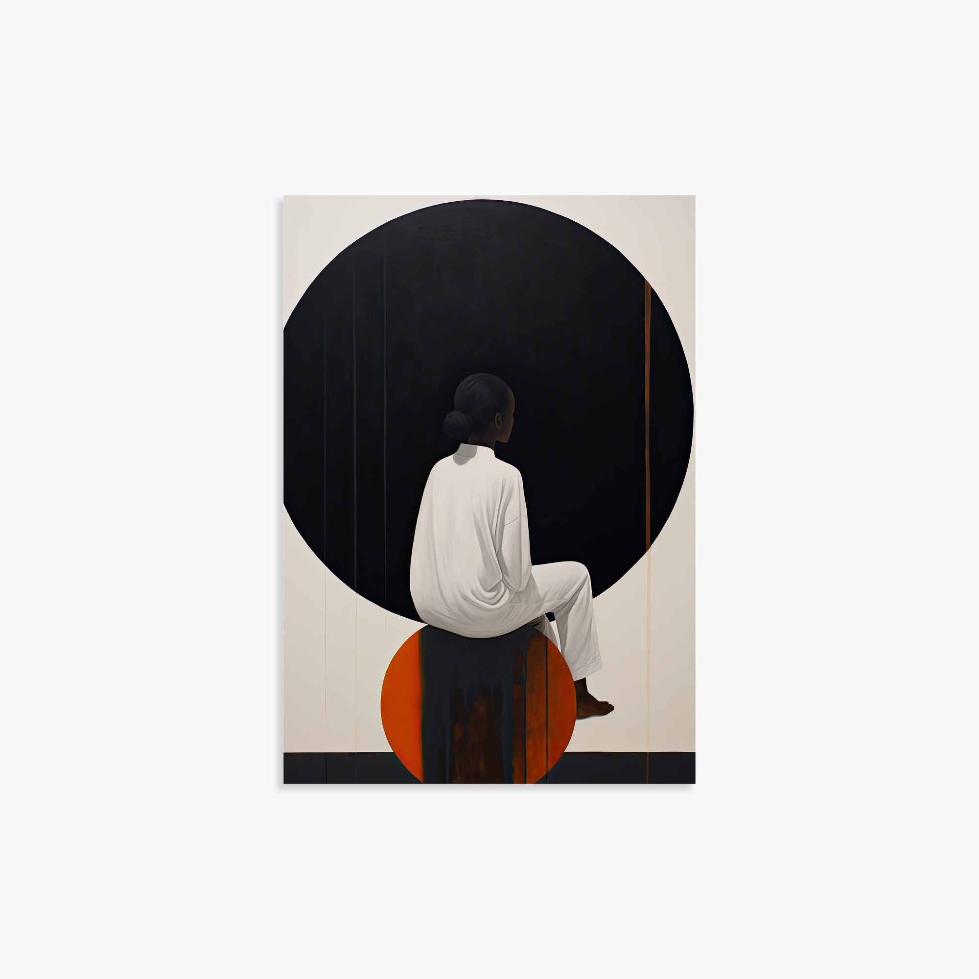 Contemplative Horizon, 21x30cm Poster Unframed