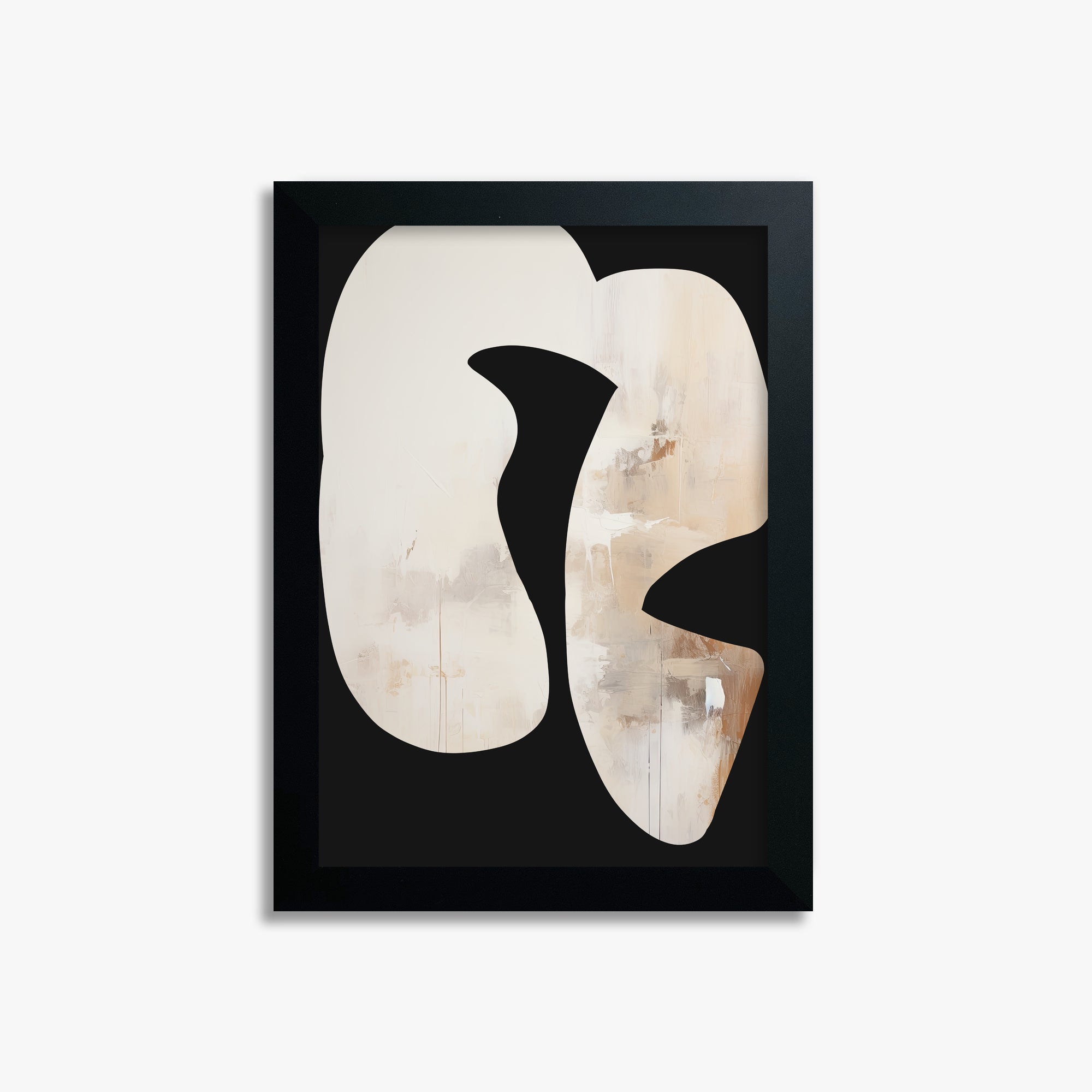 Ethereal Harmony, 21x30cm Framed Poster With Black Frame