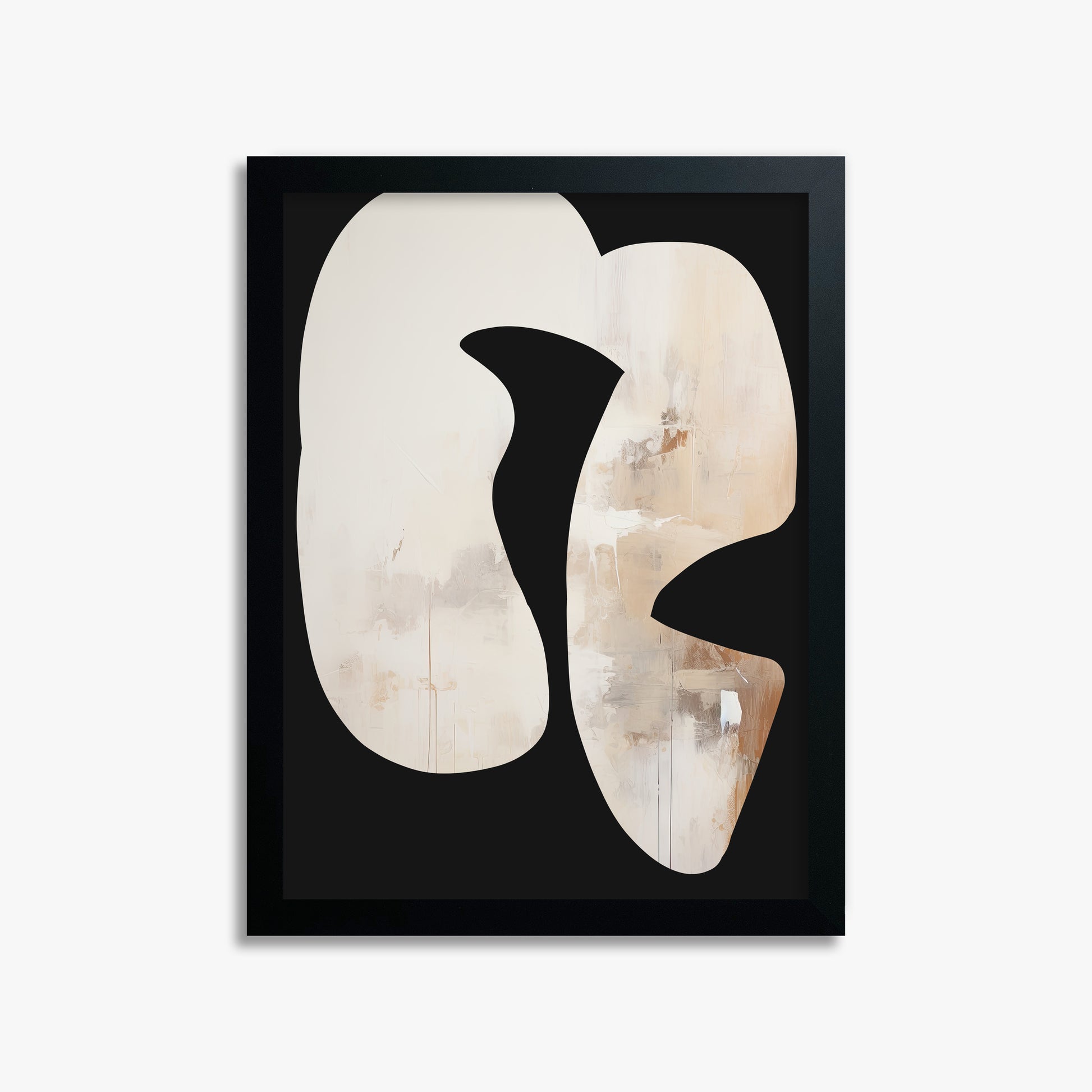 Ethereal Harmony, 30x40cm Framed Poster With Black Frame