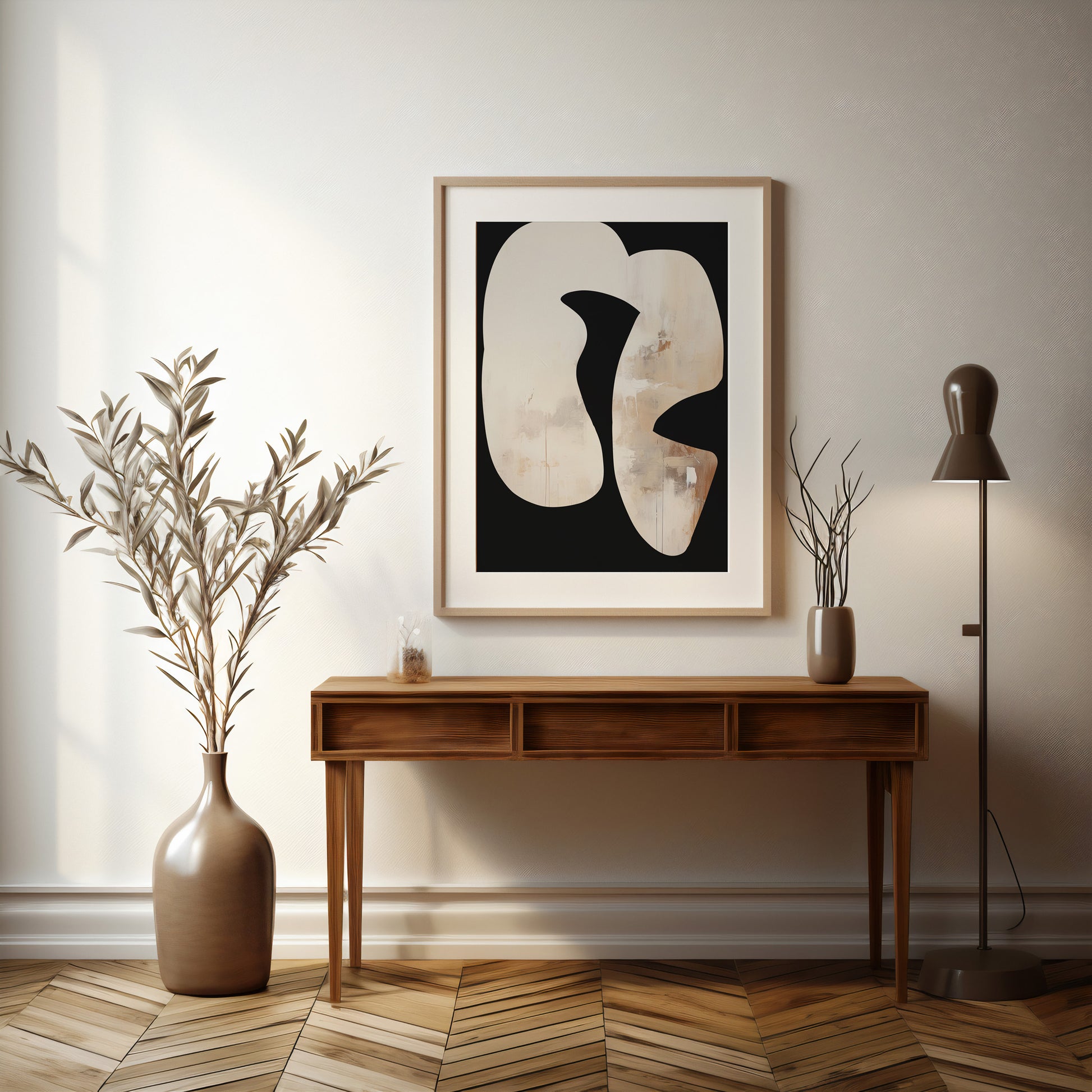 Design Concept No. 37 for Ethereal Harmony Modern Poster Art