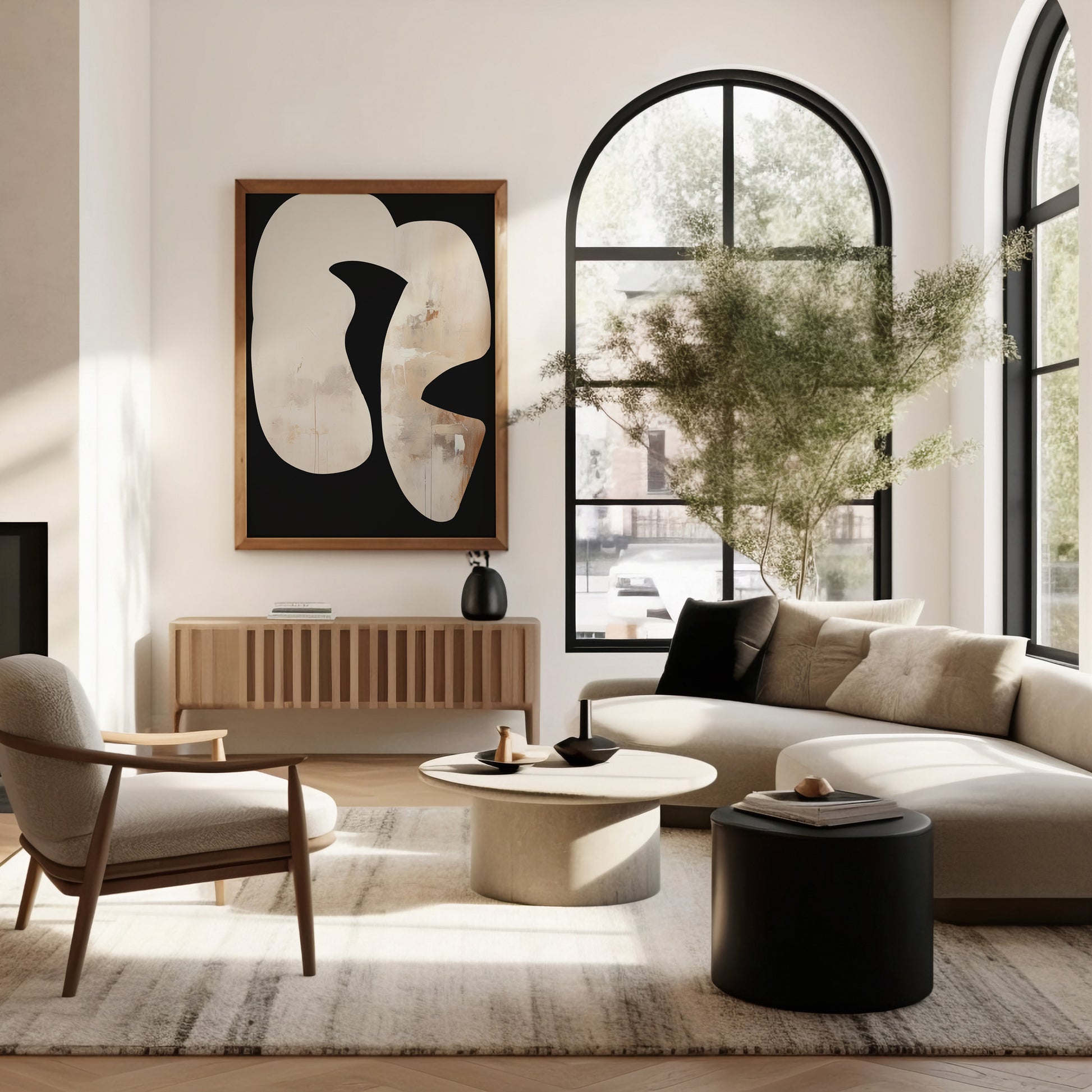Design Concept No. 40 for Ethereal Harmony Modern Poster Art