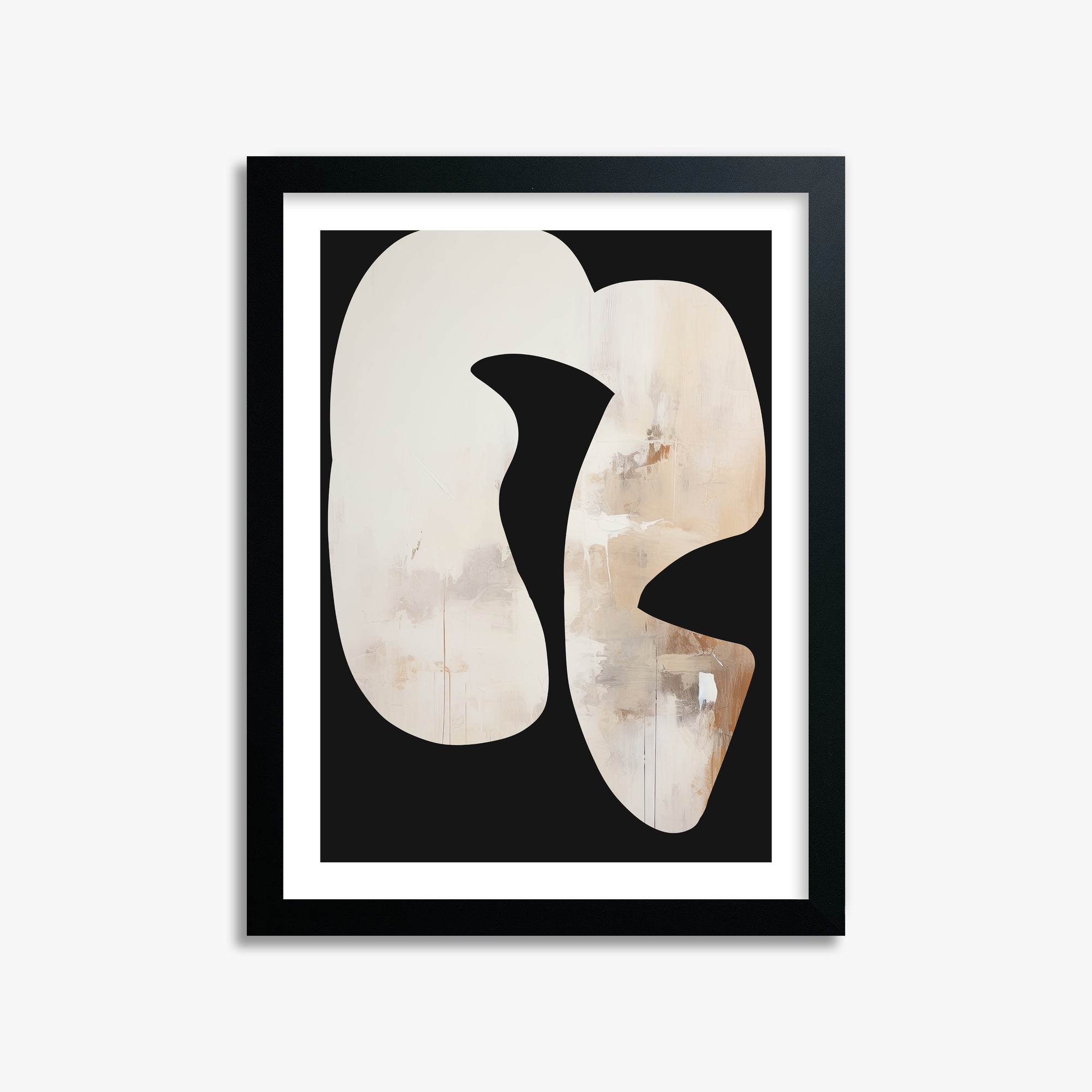 Ethereal Harmony, 30x40cm Black Framed Art Reproduction