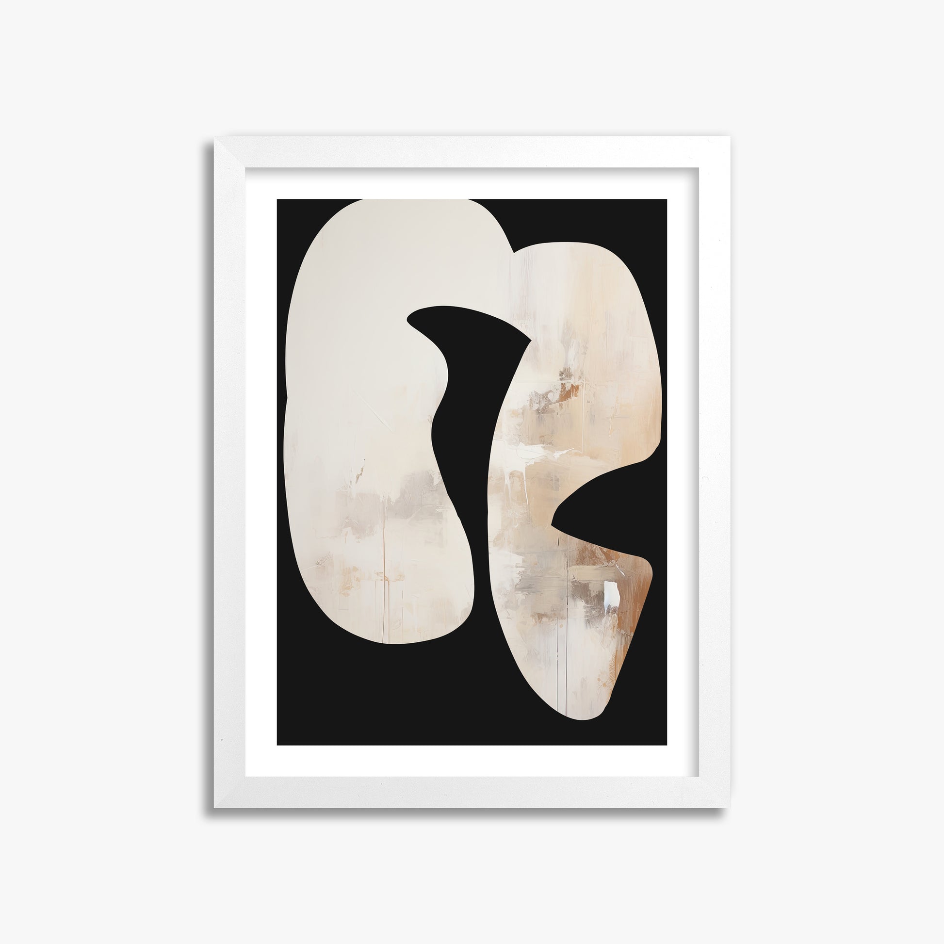 Ethereal Harmony, 30x40cm Whitek Framed Art Reproduction
