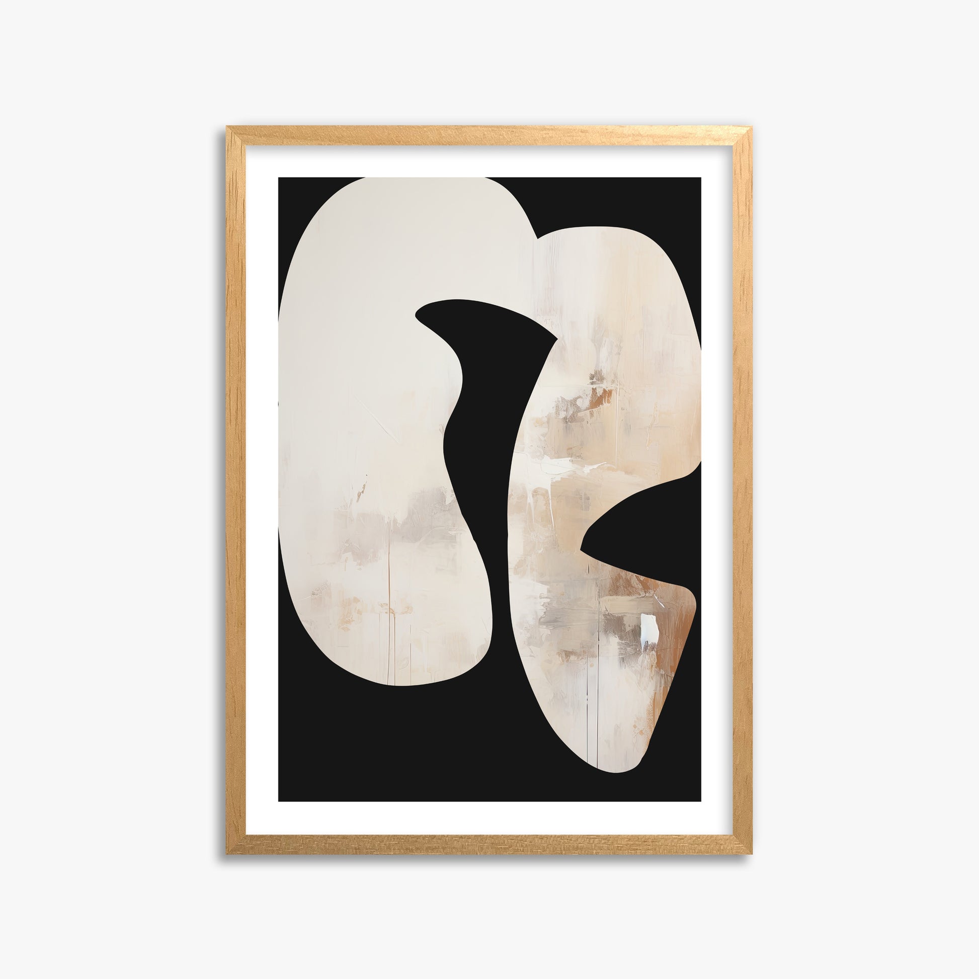 Ethereal Harmony, 50x70cm Oak Framed Art Reproduction