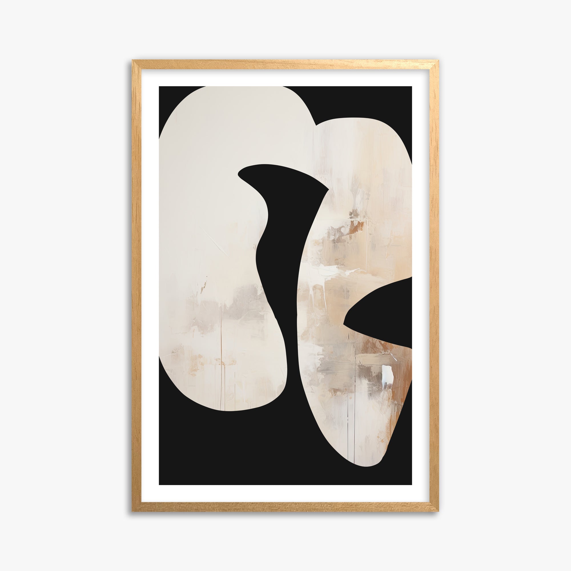 Ethereal Harmony, 61x91cm Oak Framed Art Reproduction