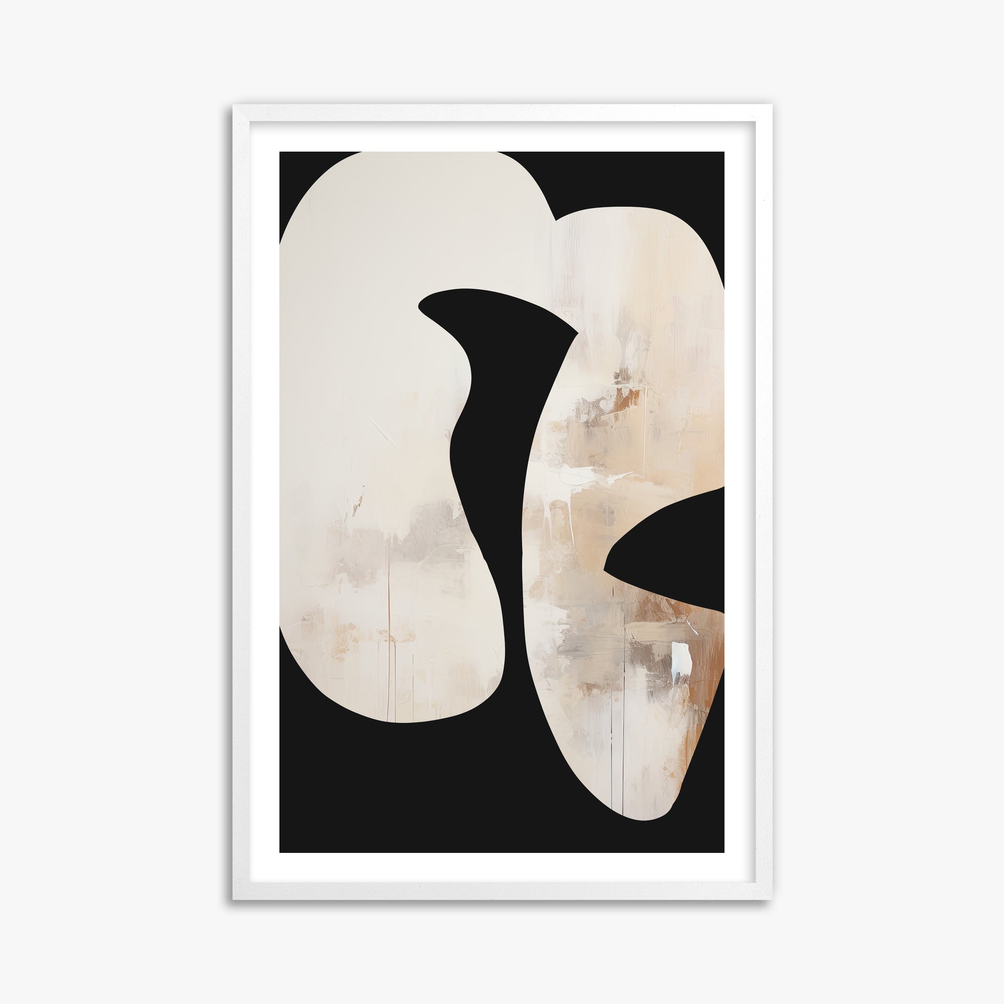 Ethereal Harmony, 61x91cm Whitek Framed Art Reproduction