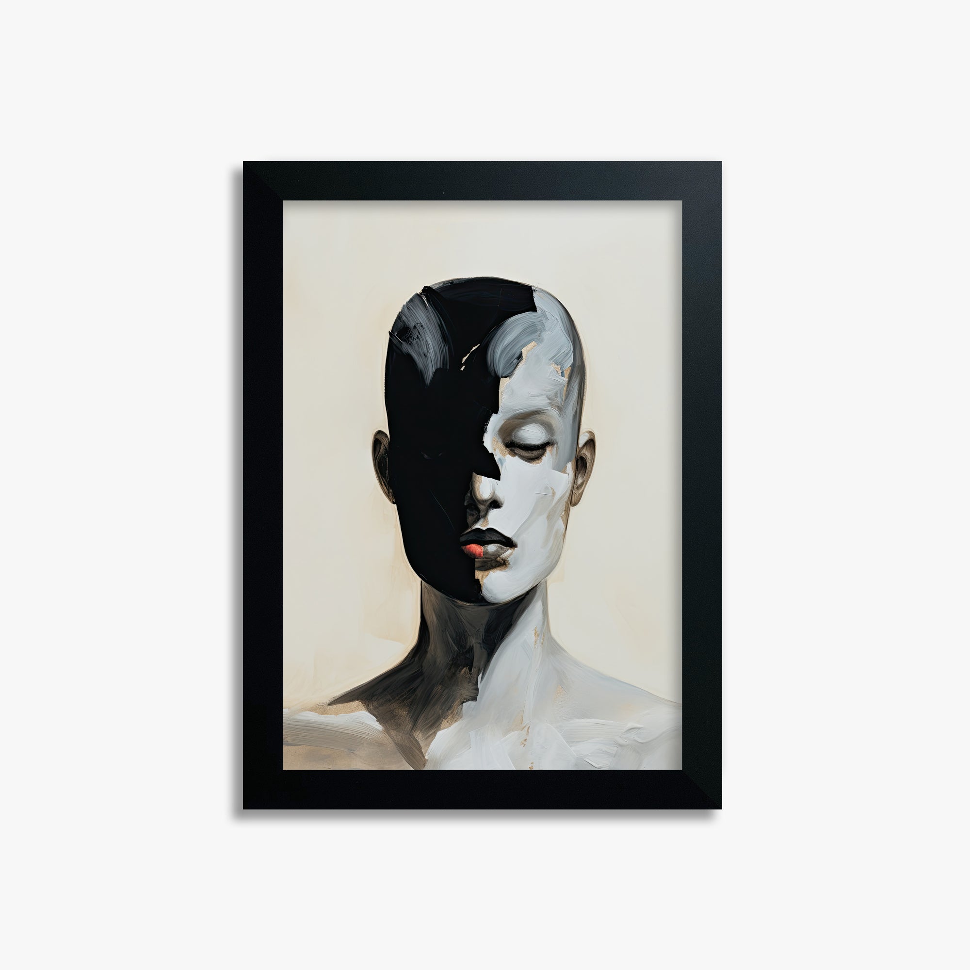 Masked Echo, 21x30cm Framed Poster With Black Frame