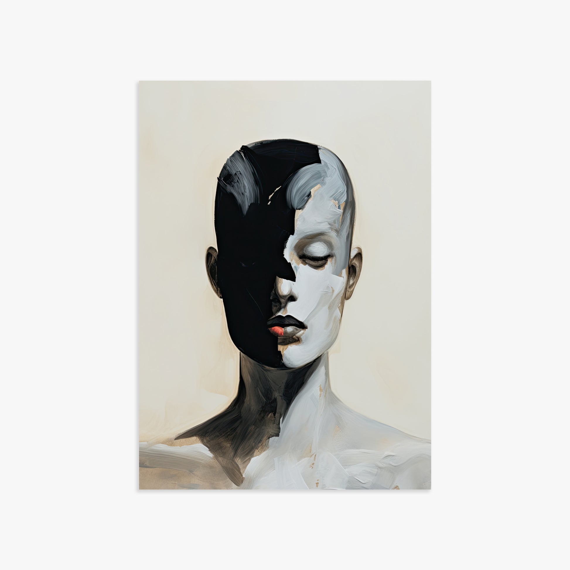 Masked Echo, 50x70cm Poster Unframed