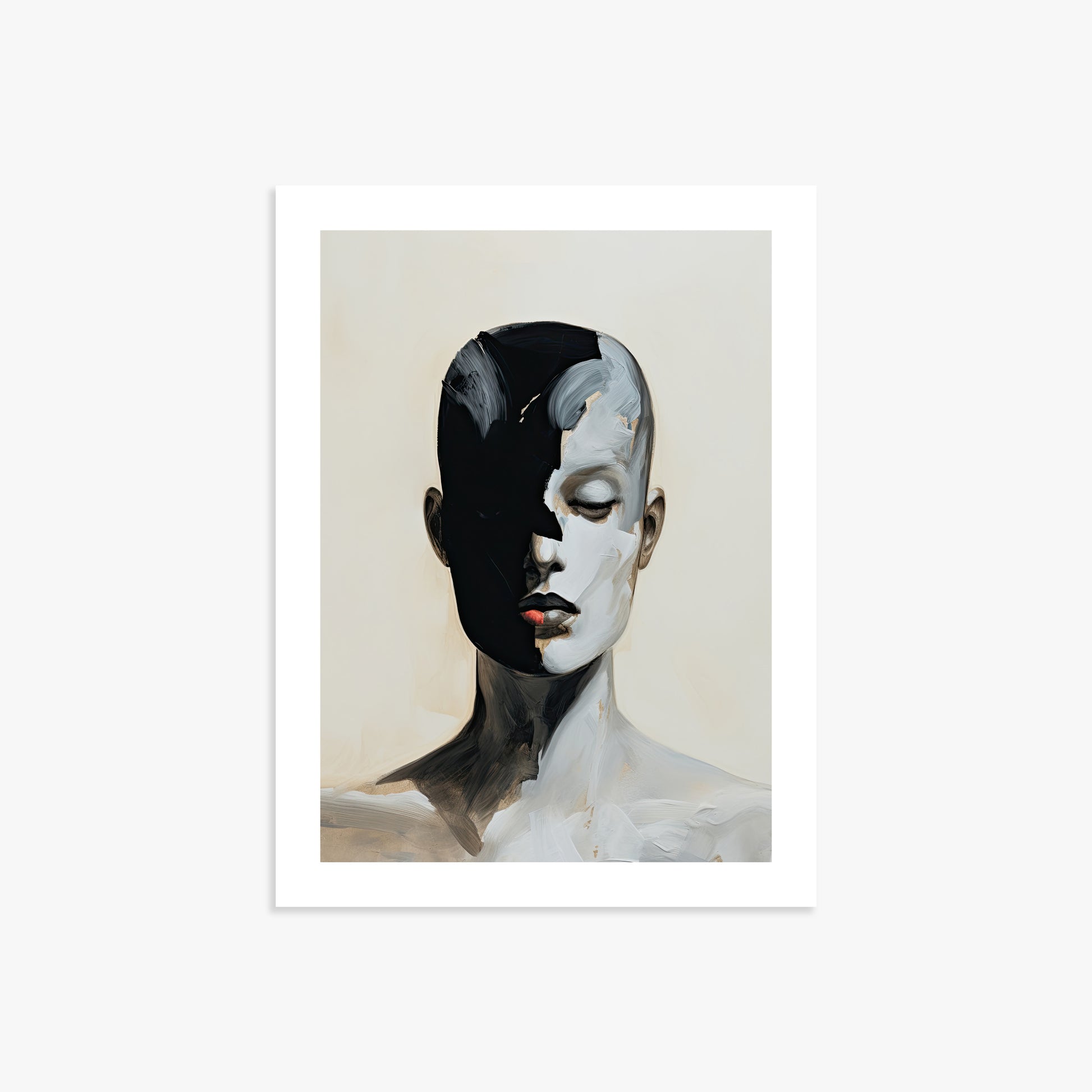 Masked Echo, 30x40cm Printed Poster