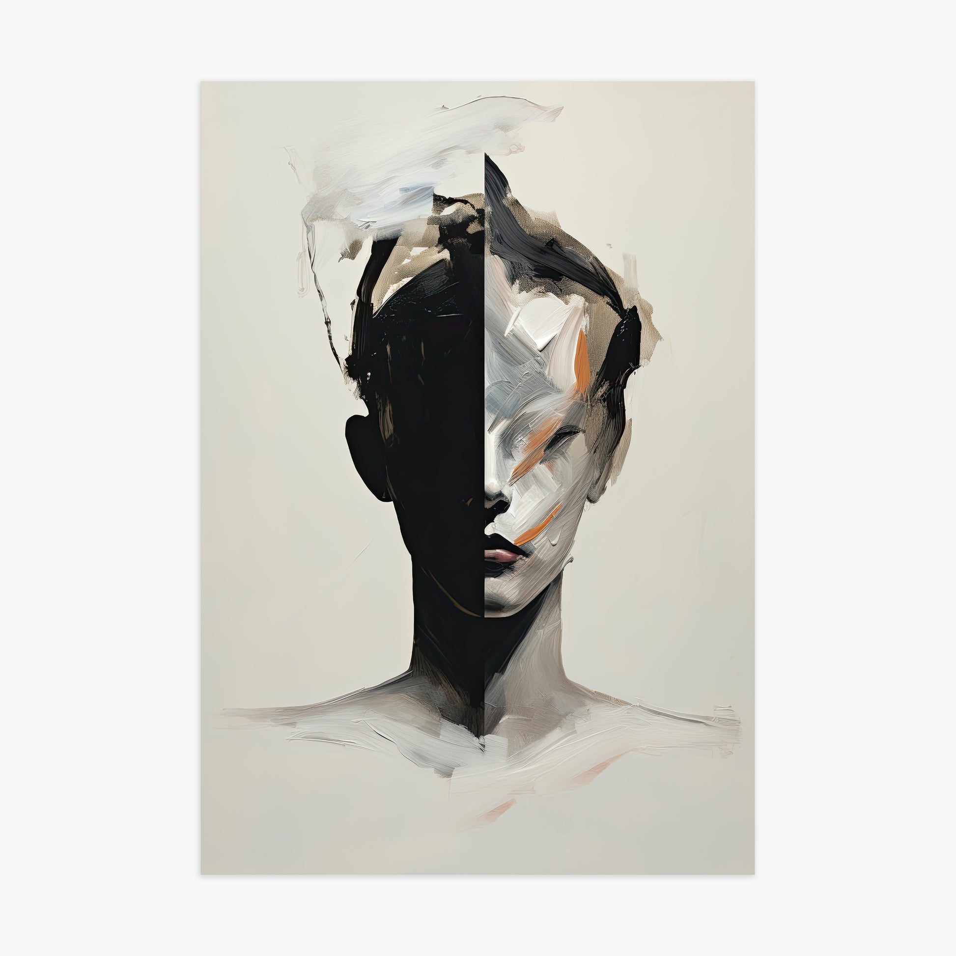 Divided Persona, 70x100cm Poster Unframed