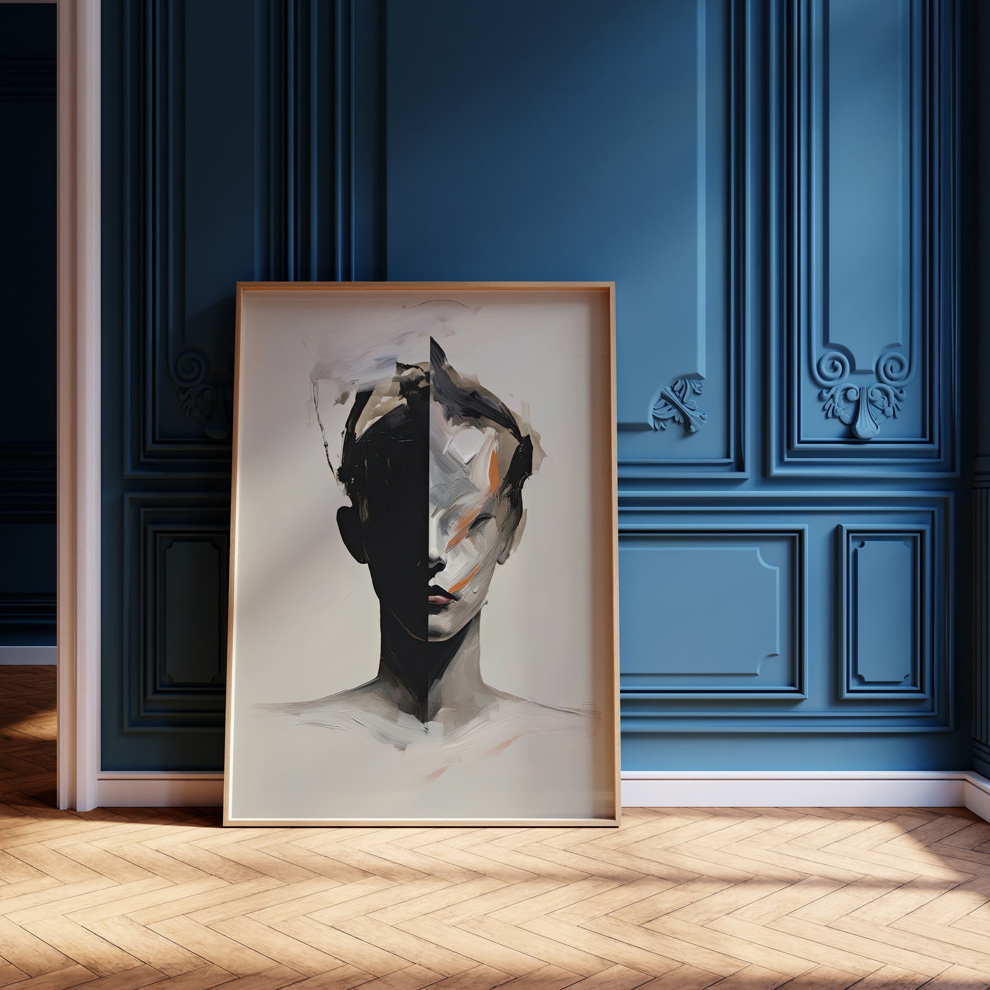 Design Concept No. 12 for Divided Persona Modern Poster Art