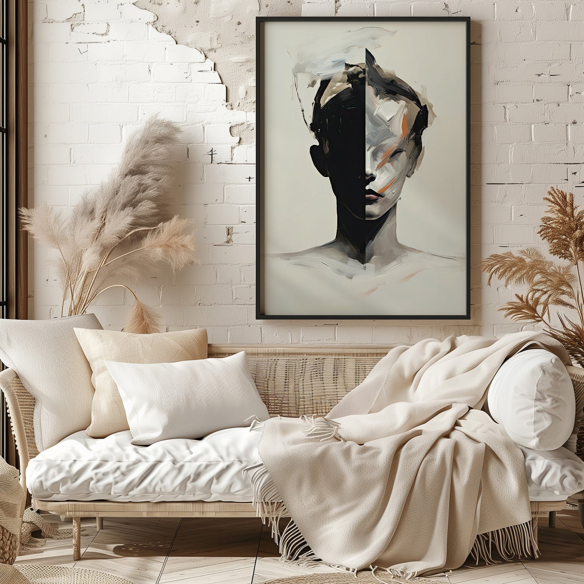 Design Concept No. 29 for Divided Persona Modern Poster Art