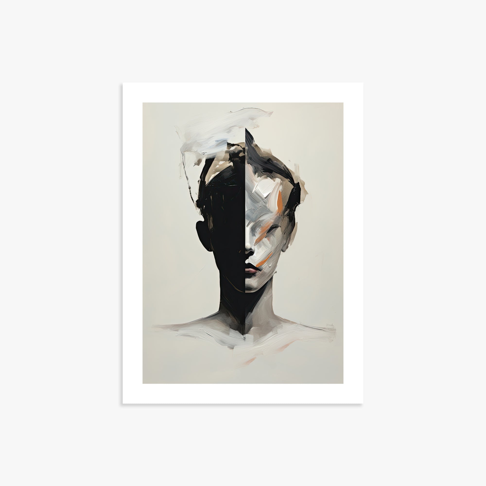 Divided Persona, 30x40cm Printed Poster