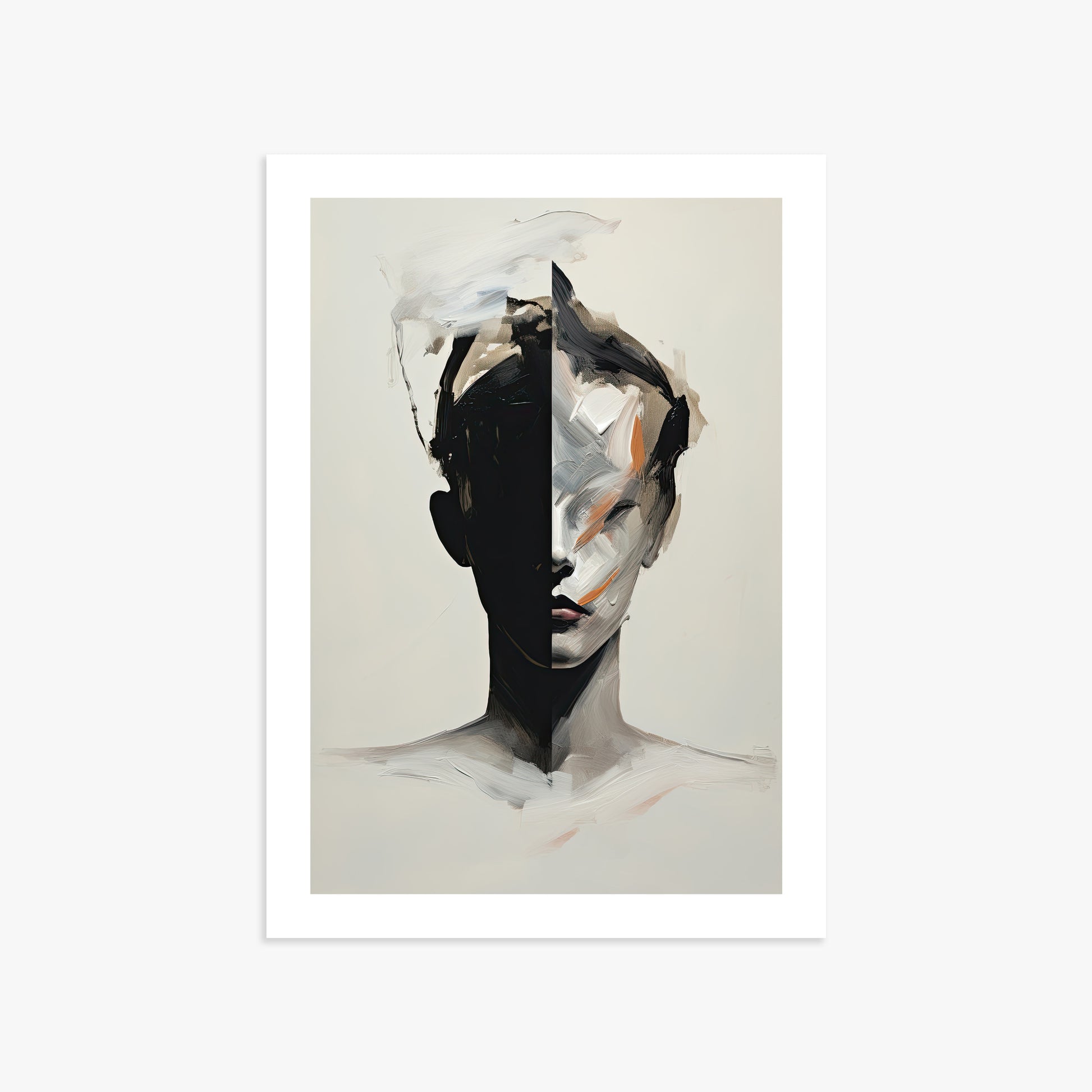 Divided Persona, 50x70cm Printed Poster