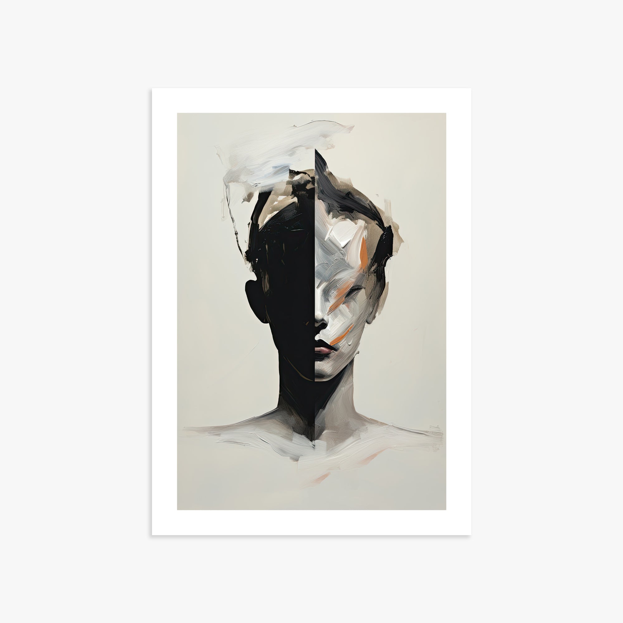 Divided Persona, 50x70cm Printed Poster