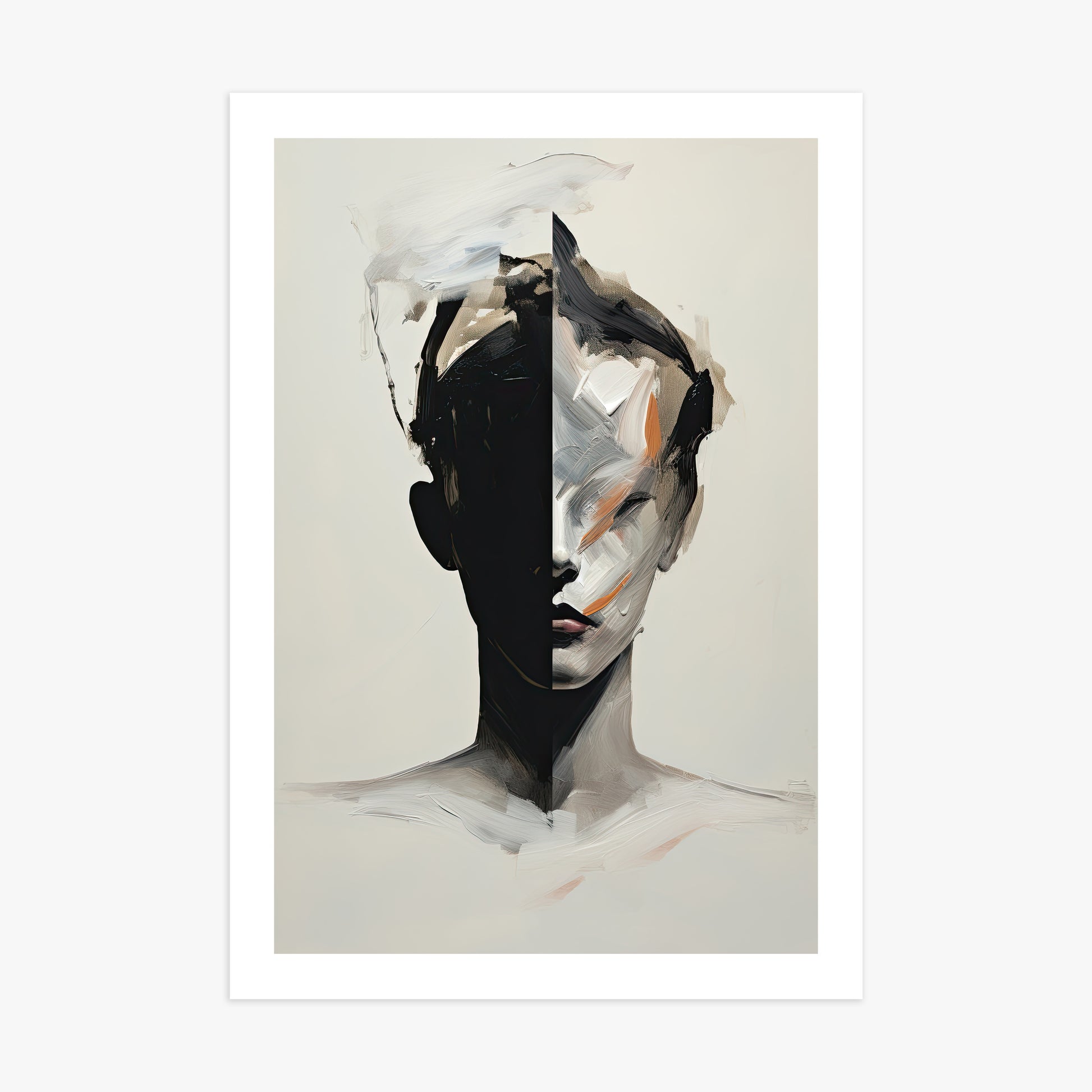 Divided Persona, 70x100cm Printed Poster