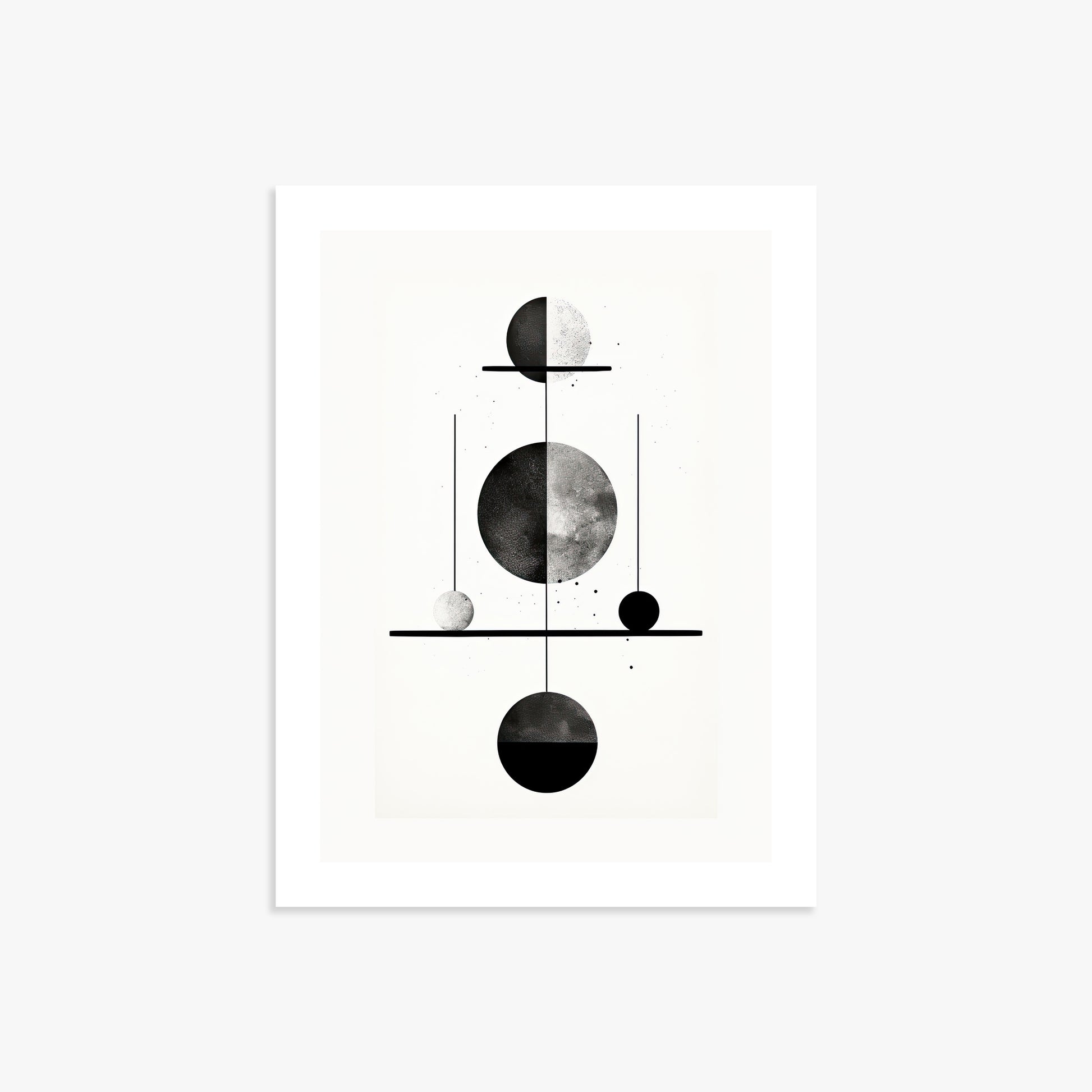 Equilibrium Spheres, 30x40cm Printed Poster