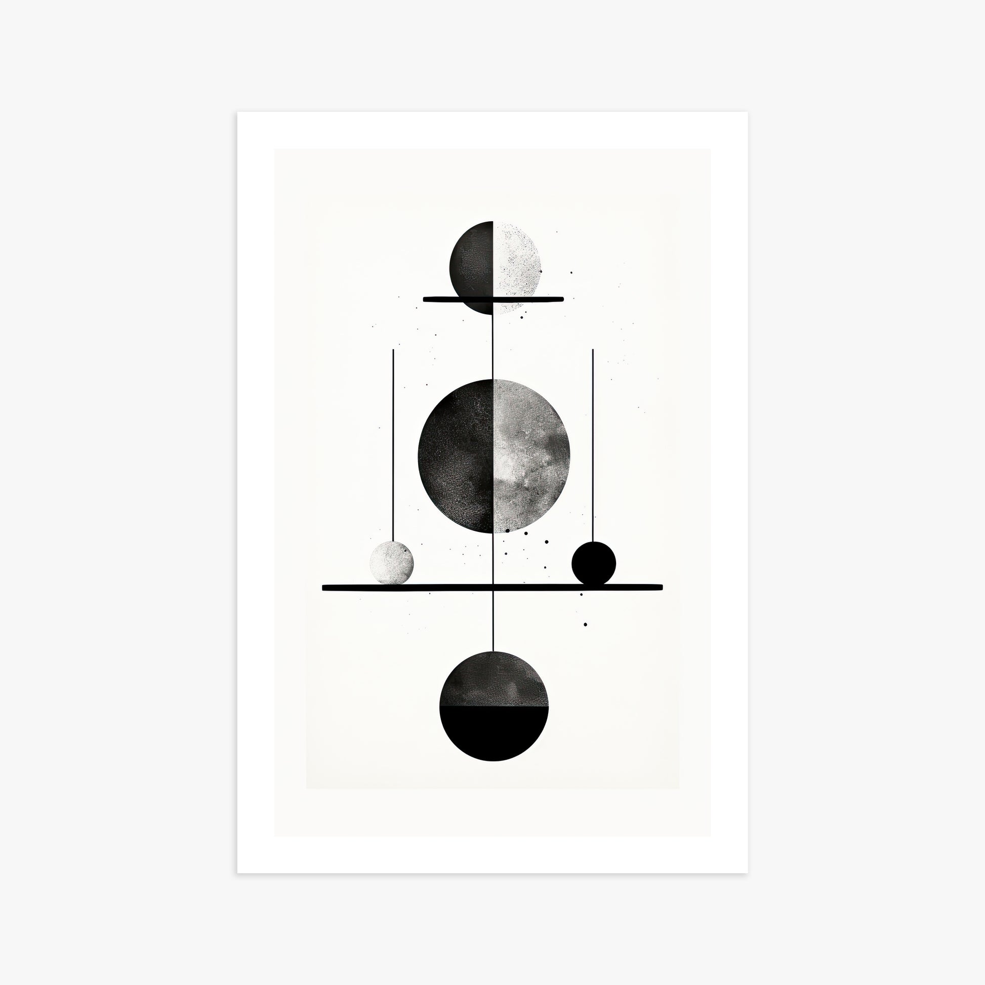 Equilibrium Spheres, 61x91cm Printed Poster
