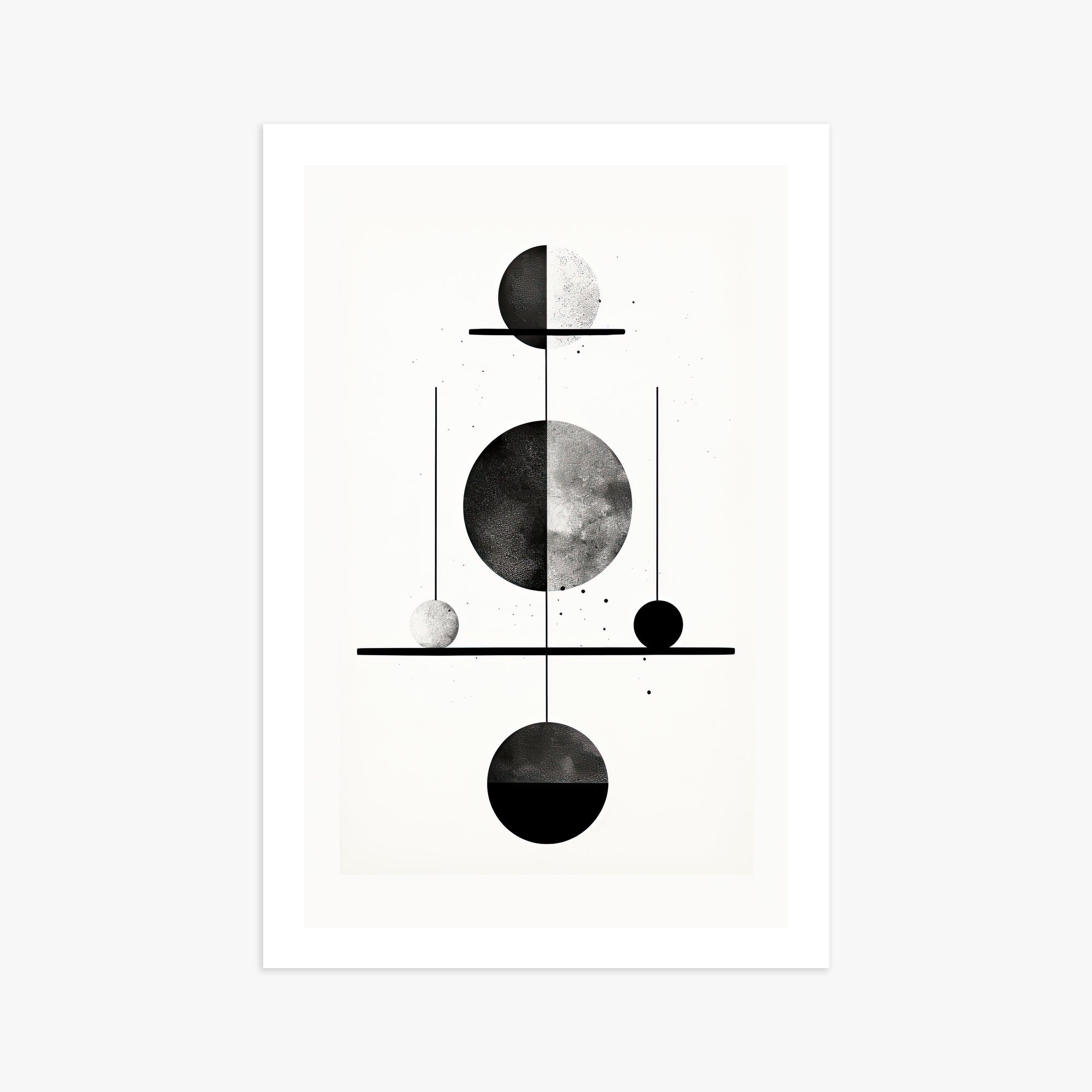 Equilibrium Spheres, 61x91cm Printed Poster